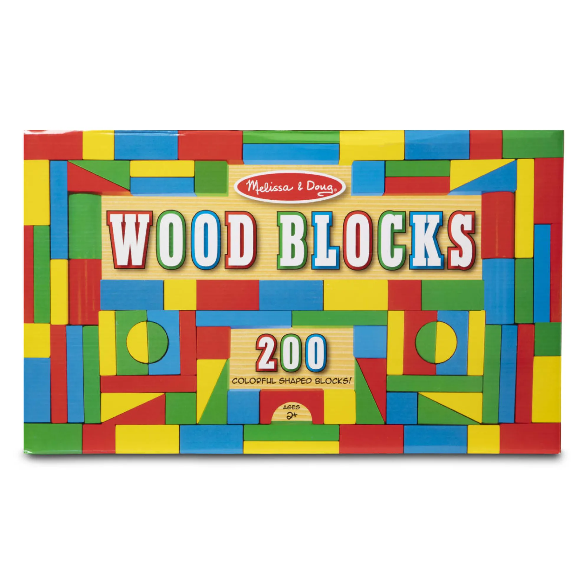 200 Piece Wood Blocks Set