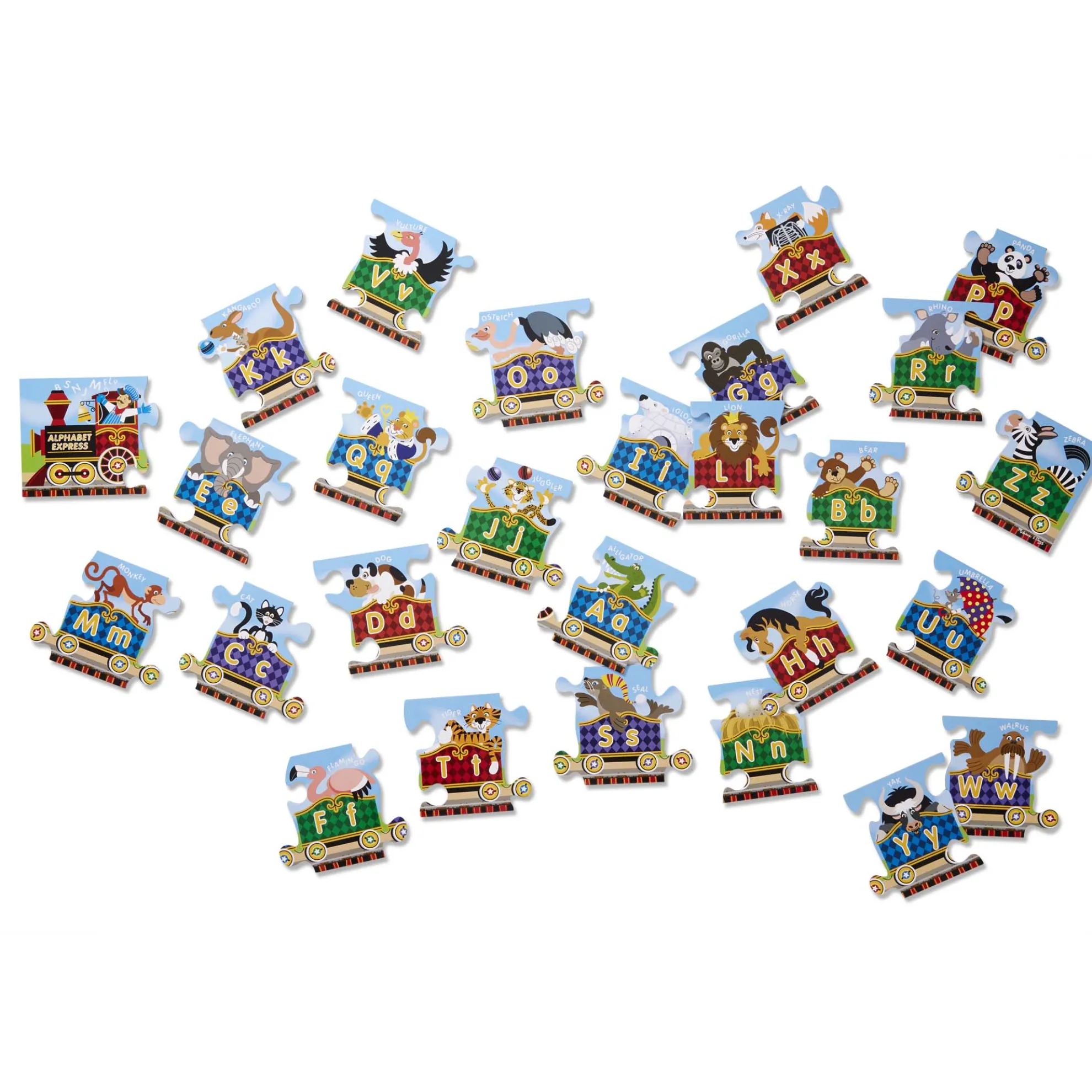 Alphabet Express Floor Puzzle - 27 Pieces
