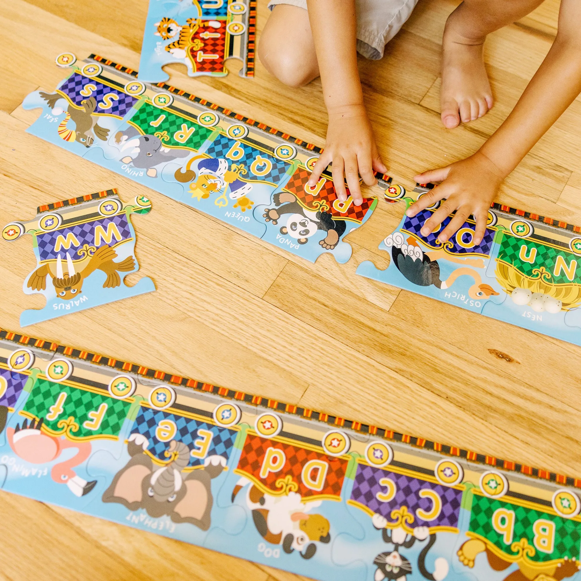 Alphabet Express Floor Puzzle - 27 Pieces