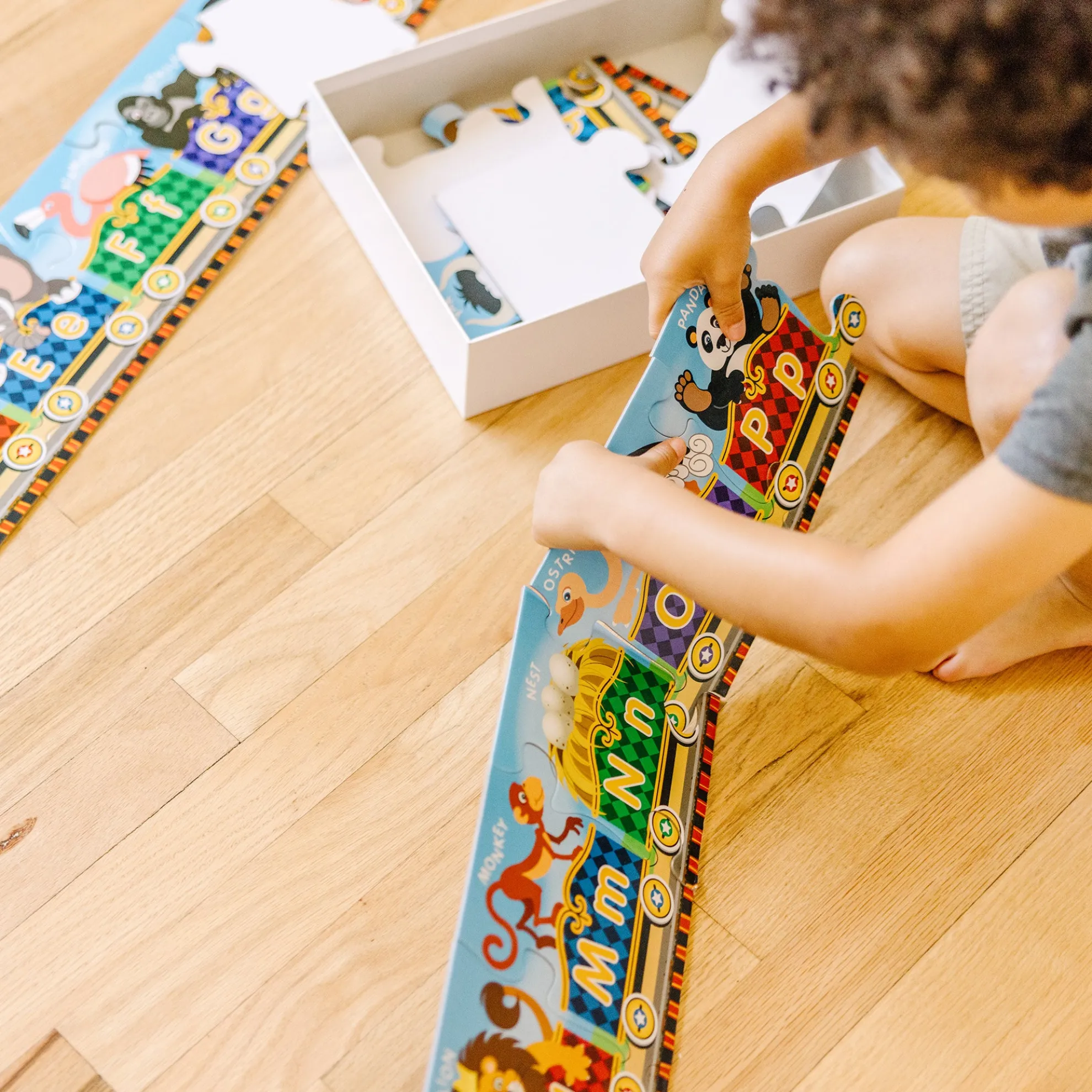 Alphabet Express Floor Puzzle - 27 Pieces