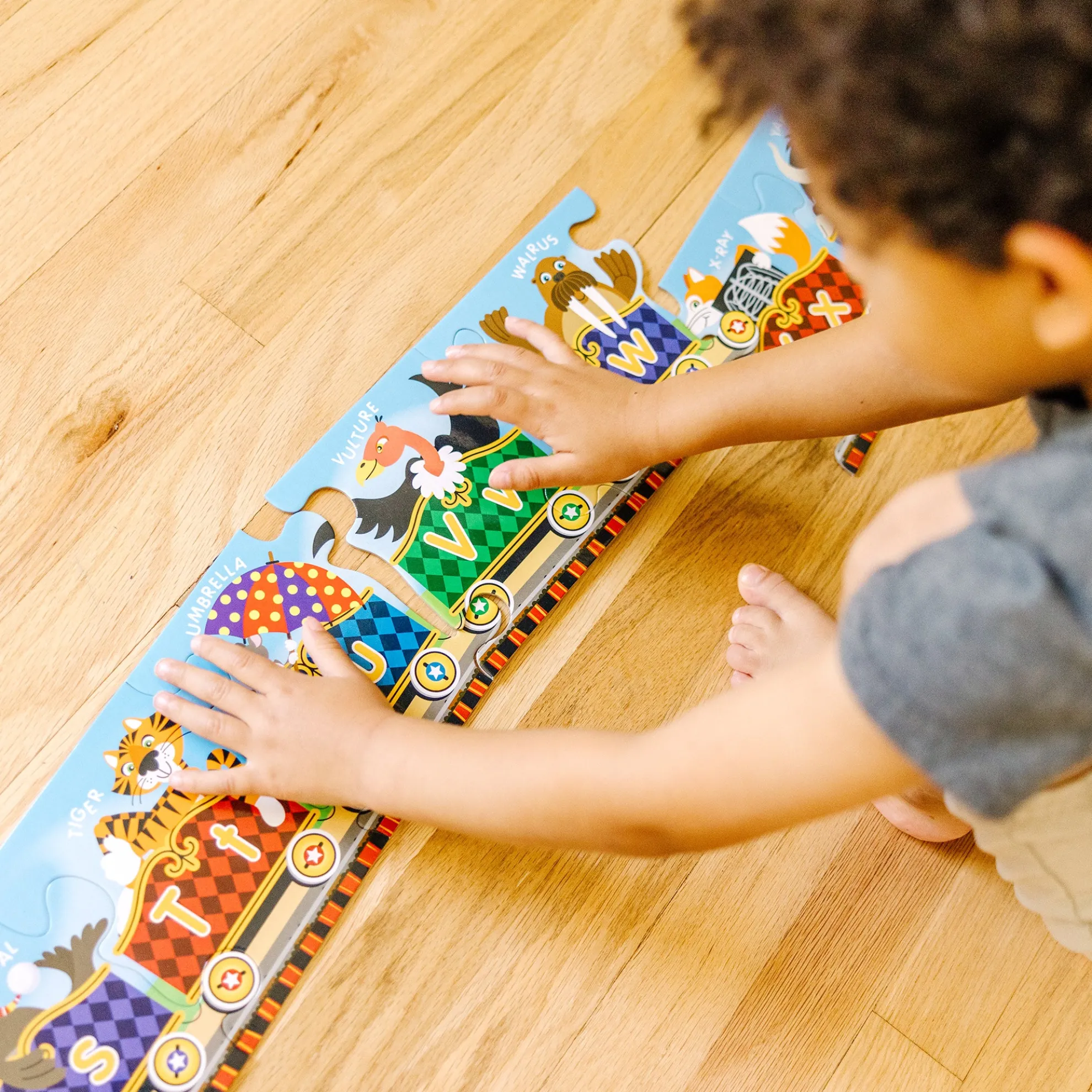 Alphabet Express Floor Puzzle - 27 Pieces