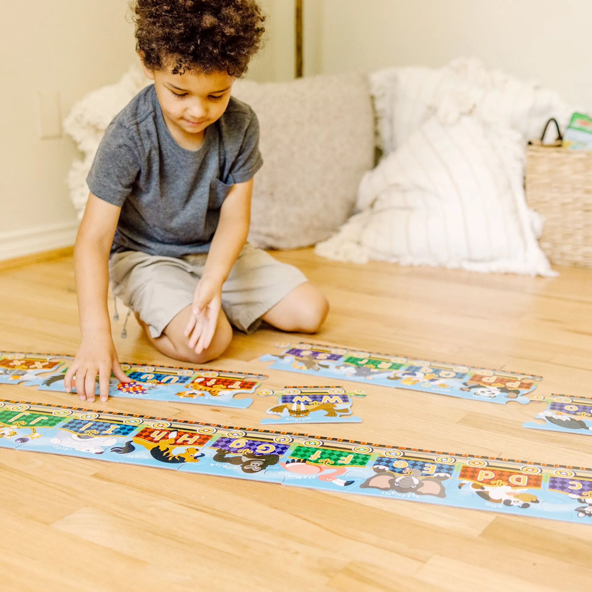 Alphabet Express Floor Puzzle - 27 Pieces