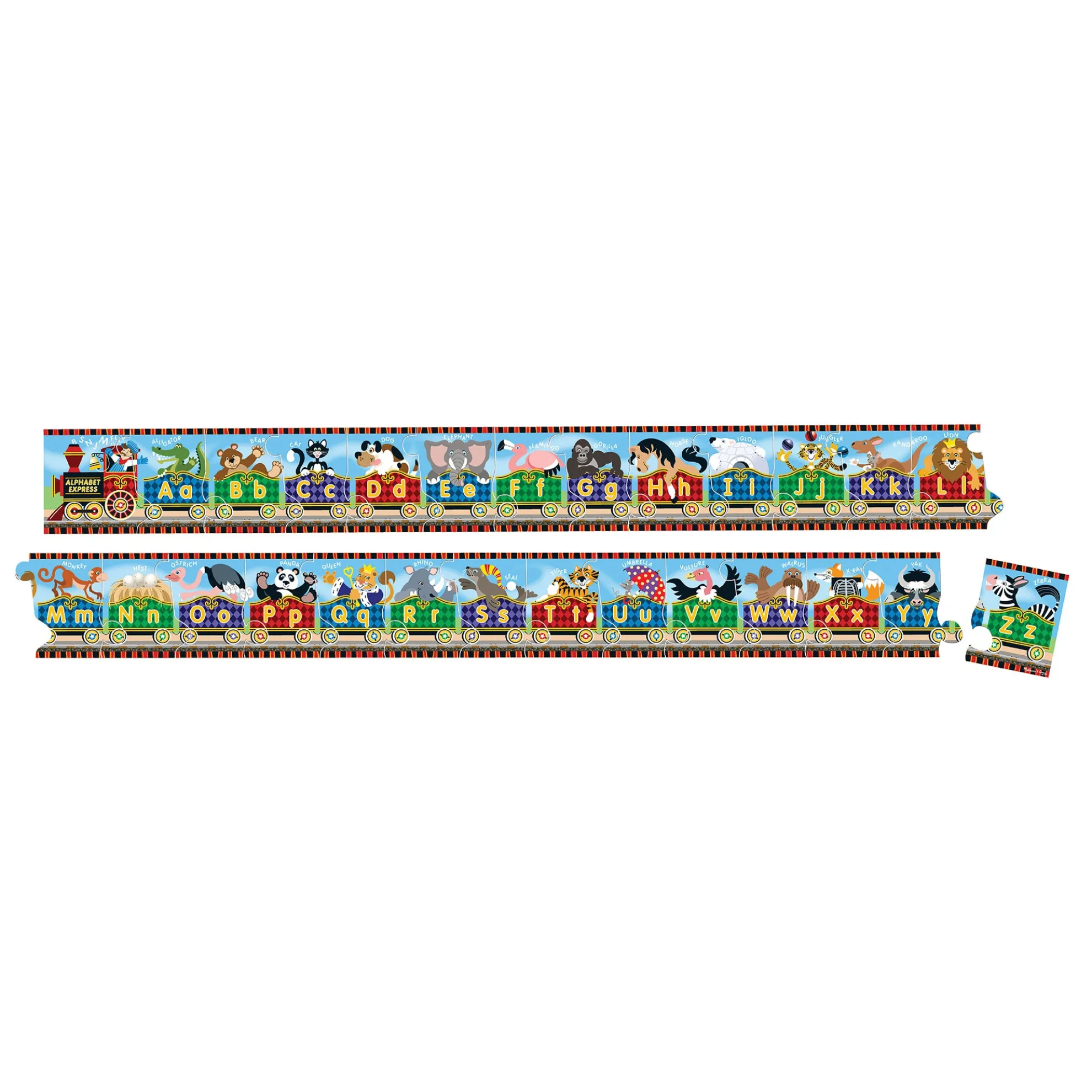 Alphabet Express Floor Puzzle - 27 Pieces
