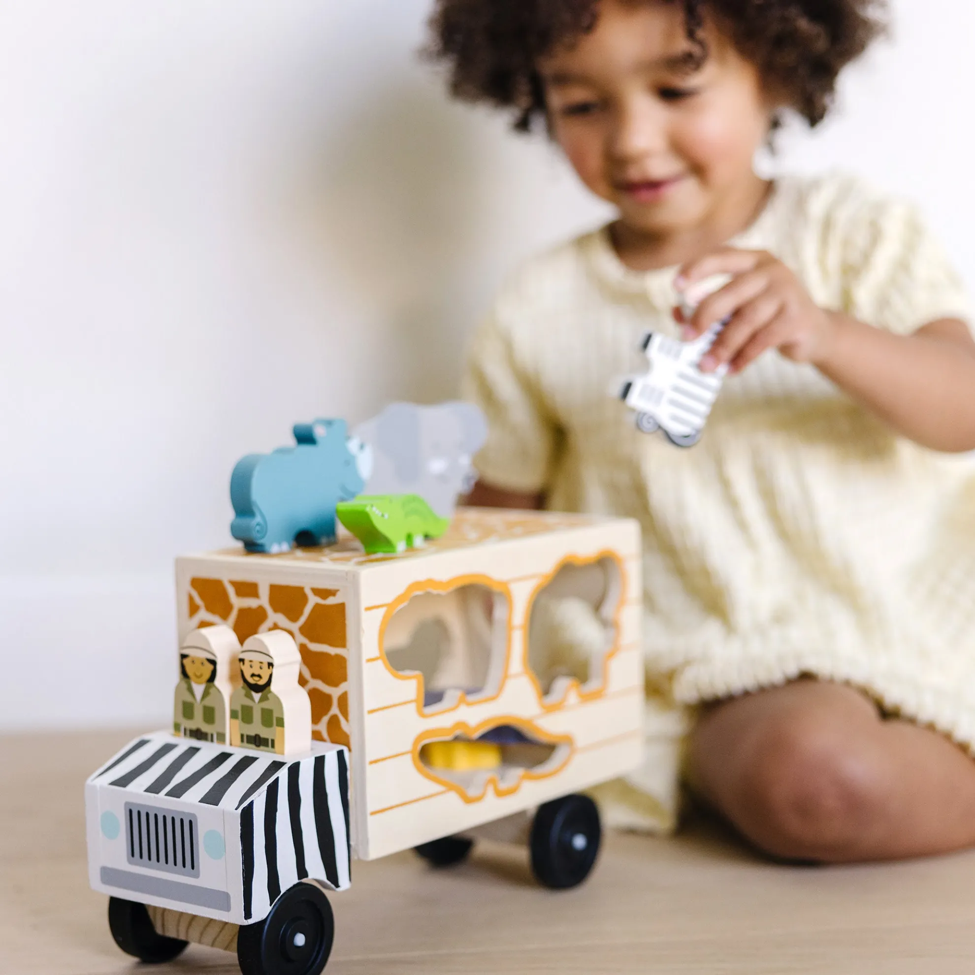 Animal Rescue Wooden Play Set