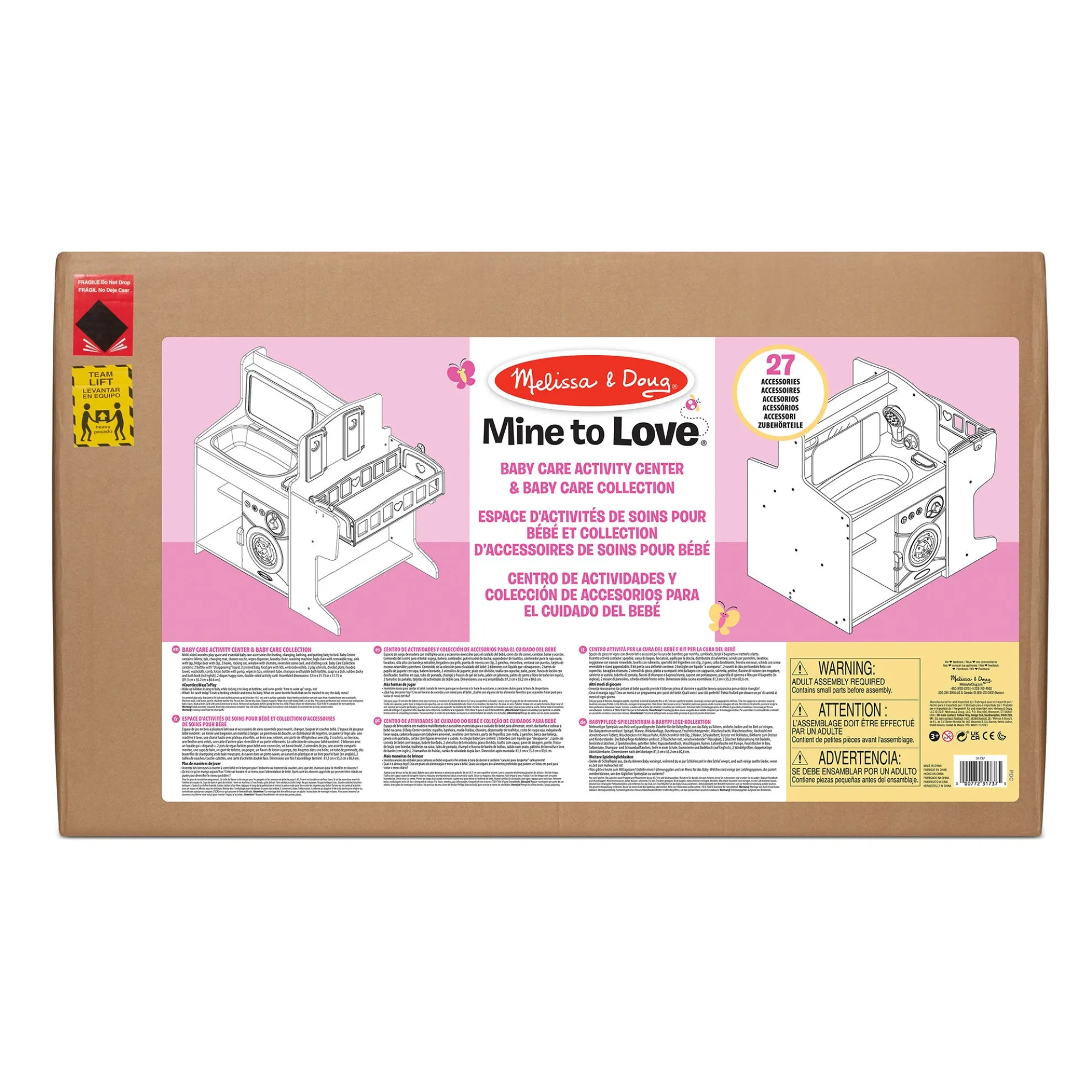 Baby Care Center and Accessory Sets