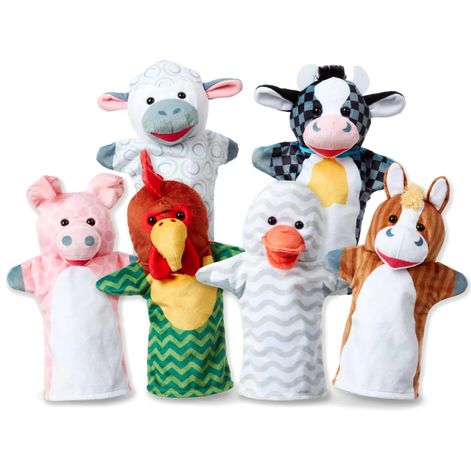 Barn Buddies Hand Puppets (6 Pc)