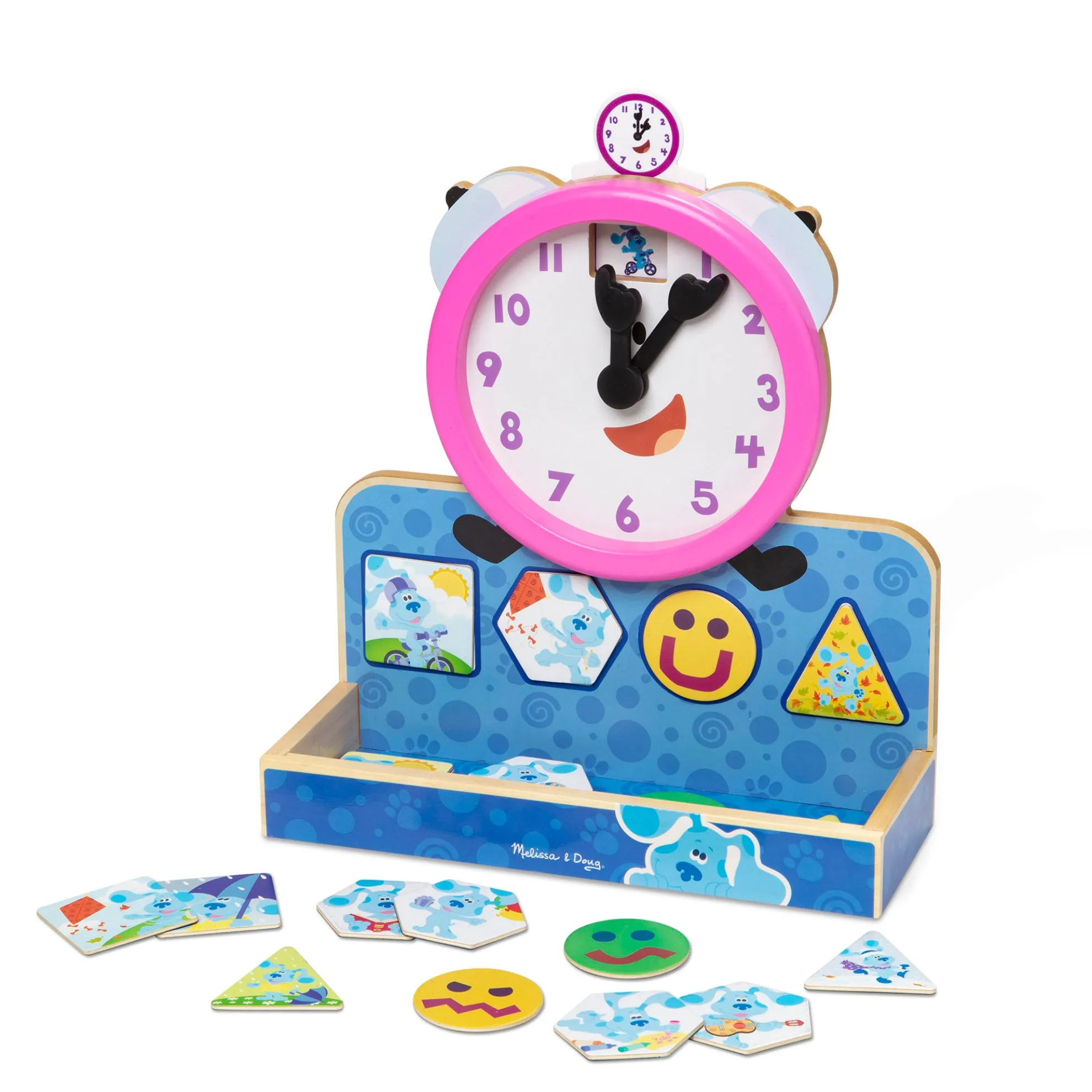 Blue's Clues & You! Wooden Tickety Tock Magnetic Clock