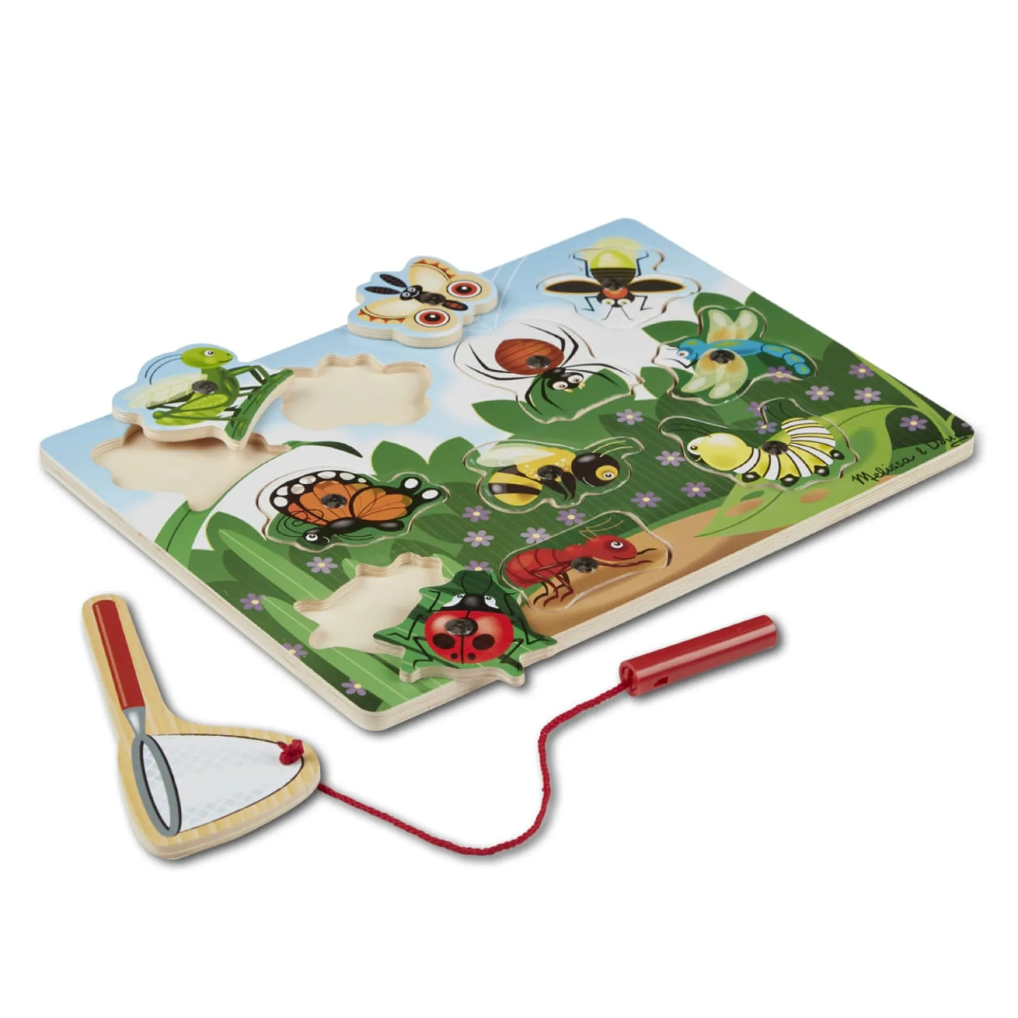 Bug-Catching Magnetic Puzzle Game