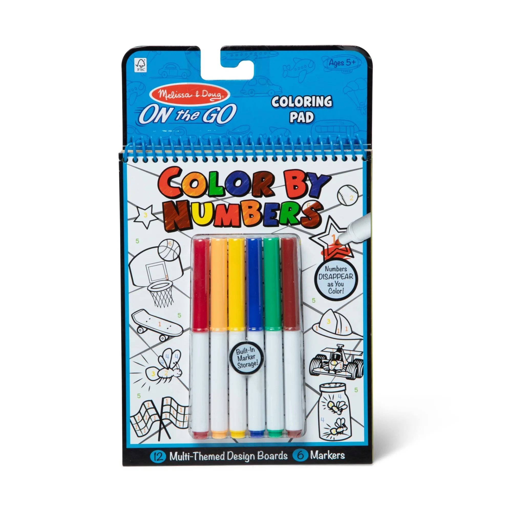 Color By Numbers - Blue