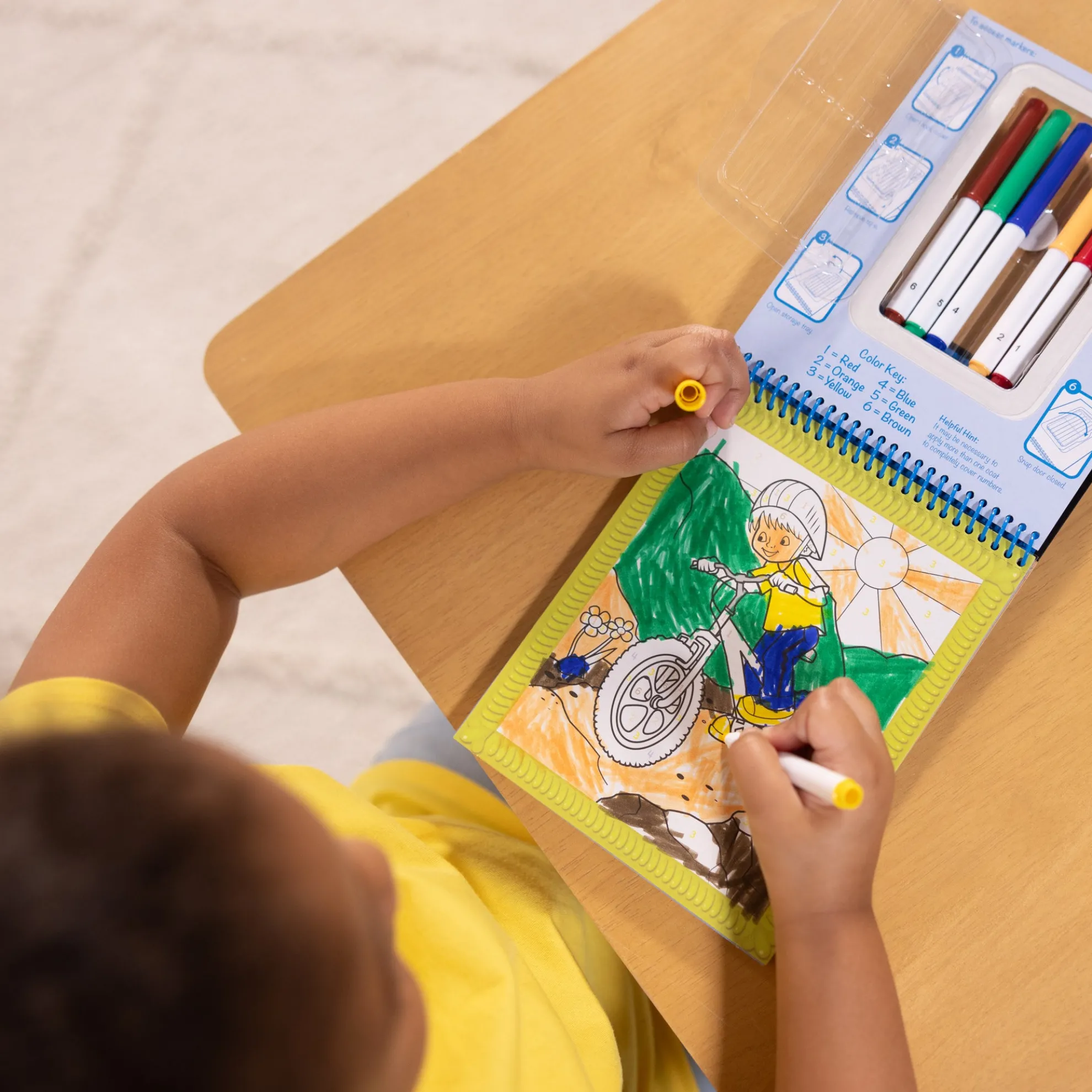 Color By Numbers - Blue