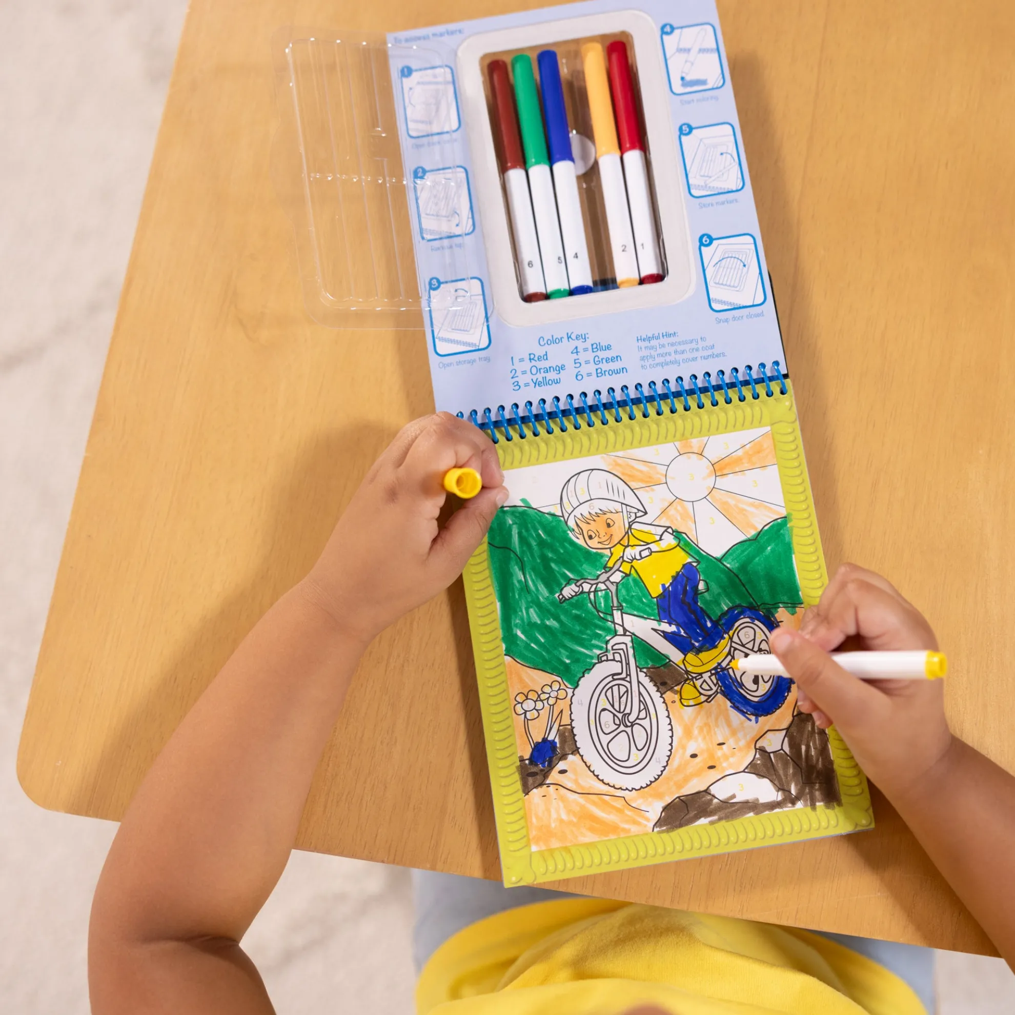 Color By Numbers - Blue