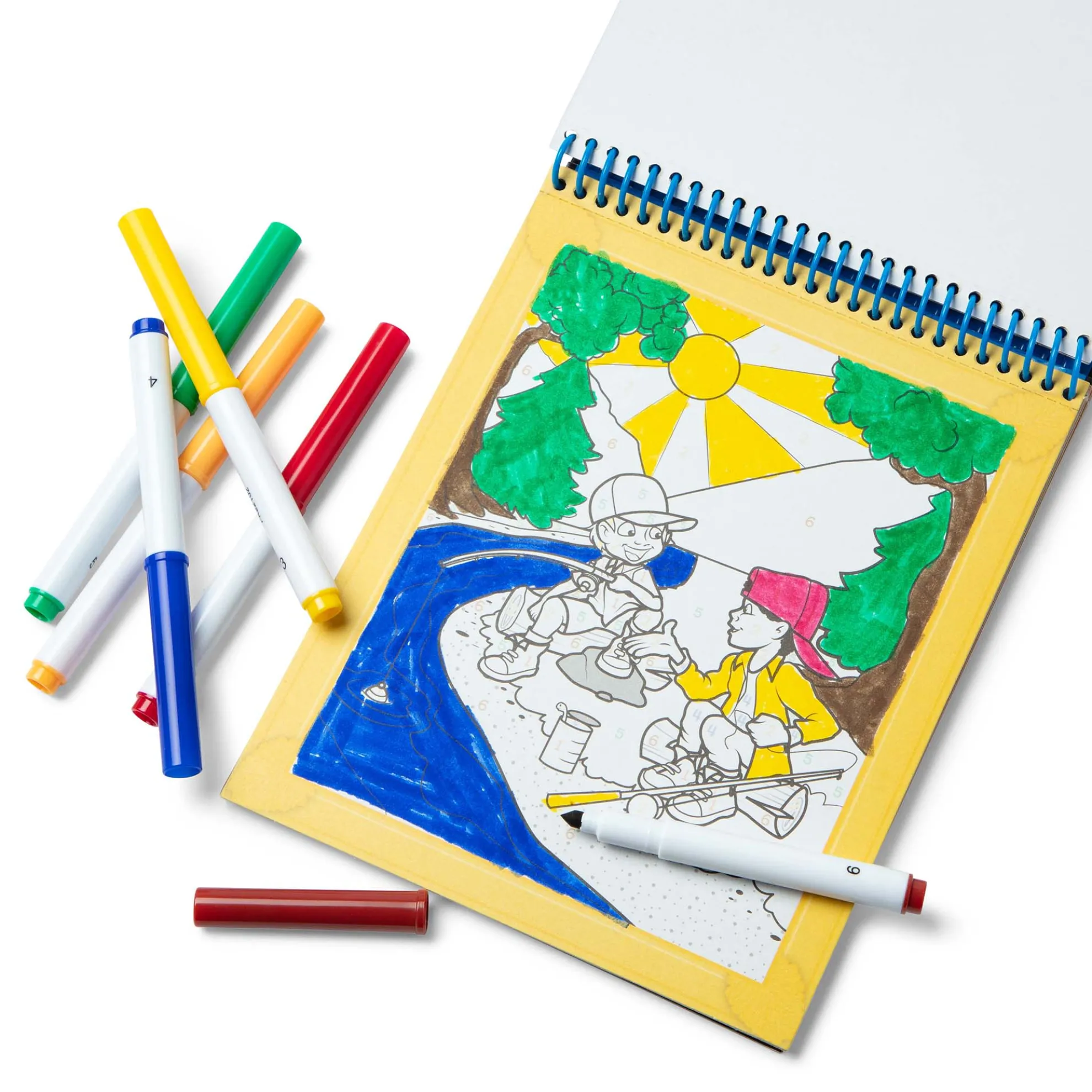 Color By Numbers - Blue