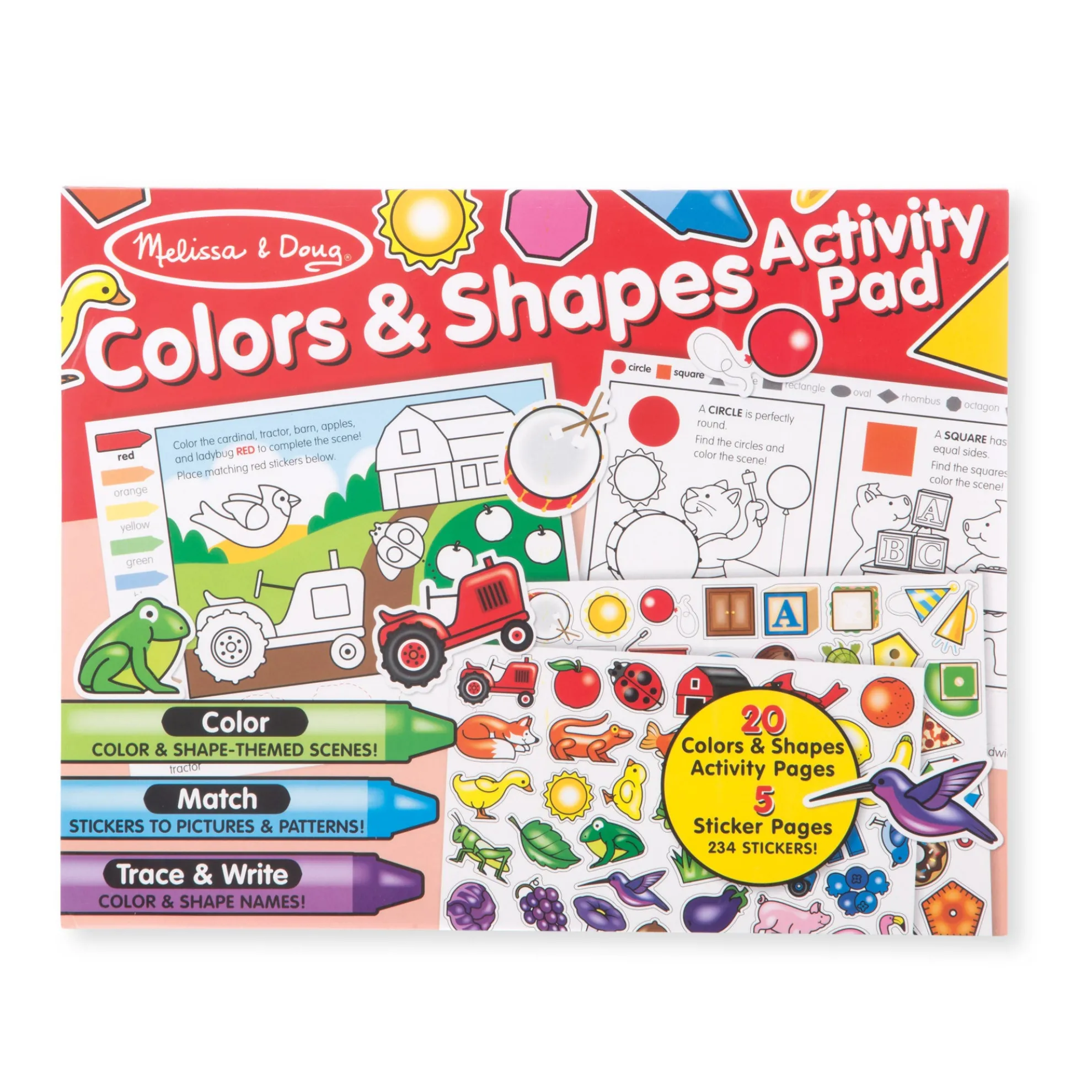 Colors & Shapes Activity Pad