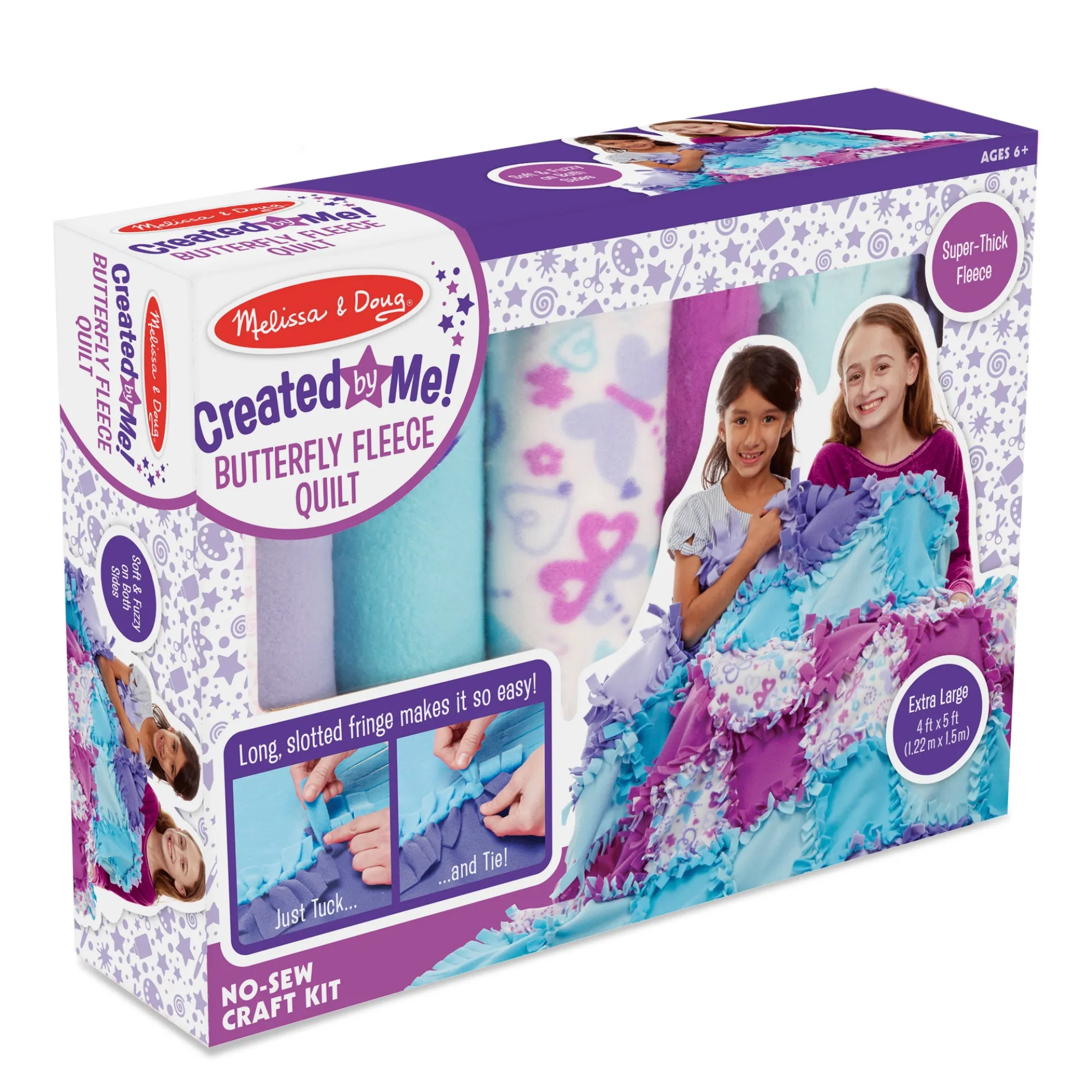 Created by Me! Butterfly Fleece Quilt