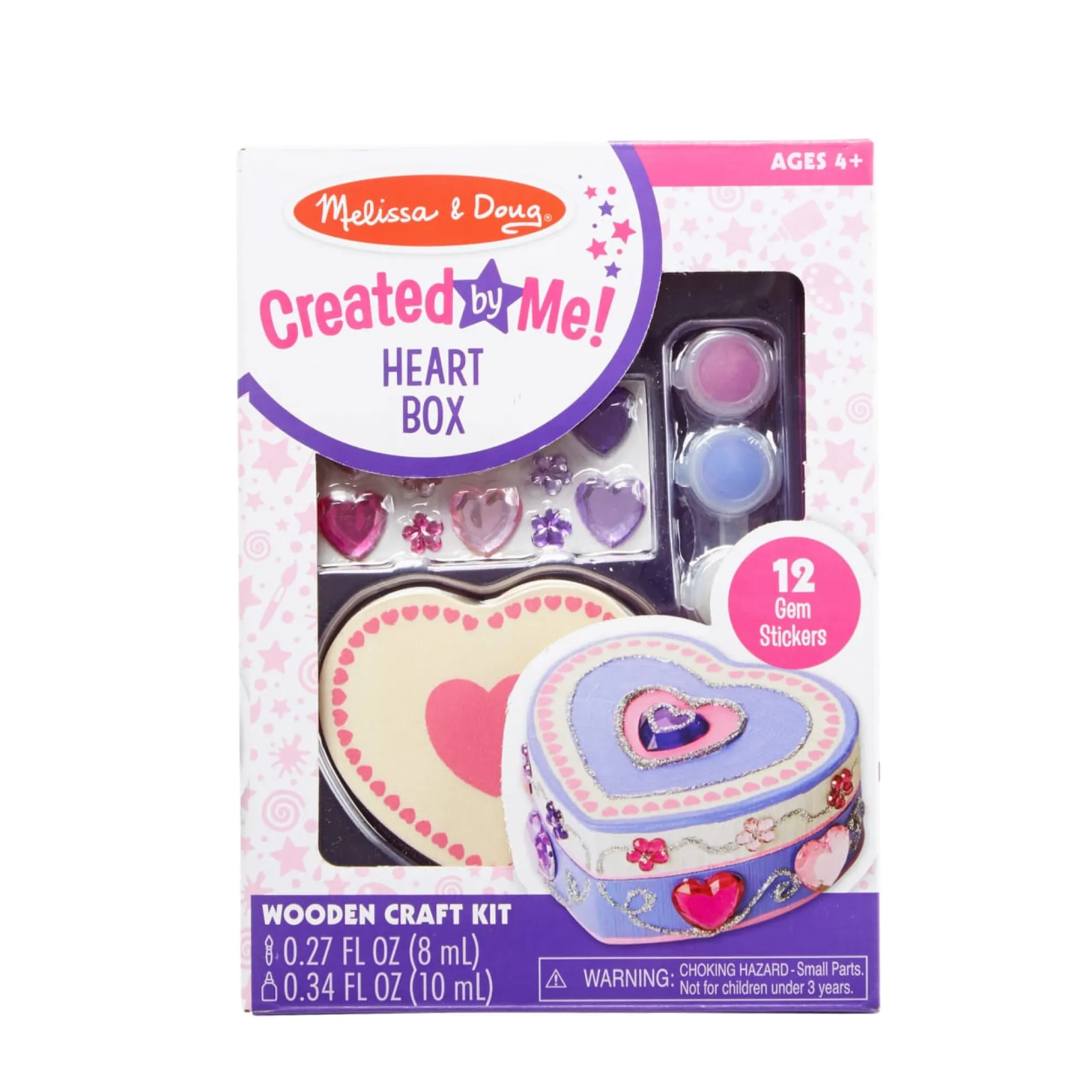 Created by Me! Heart Box Wooden Craft Kit