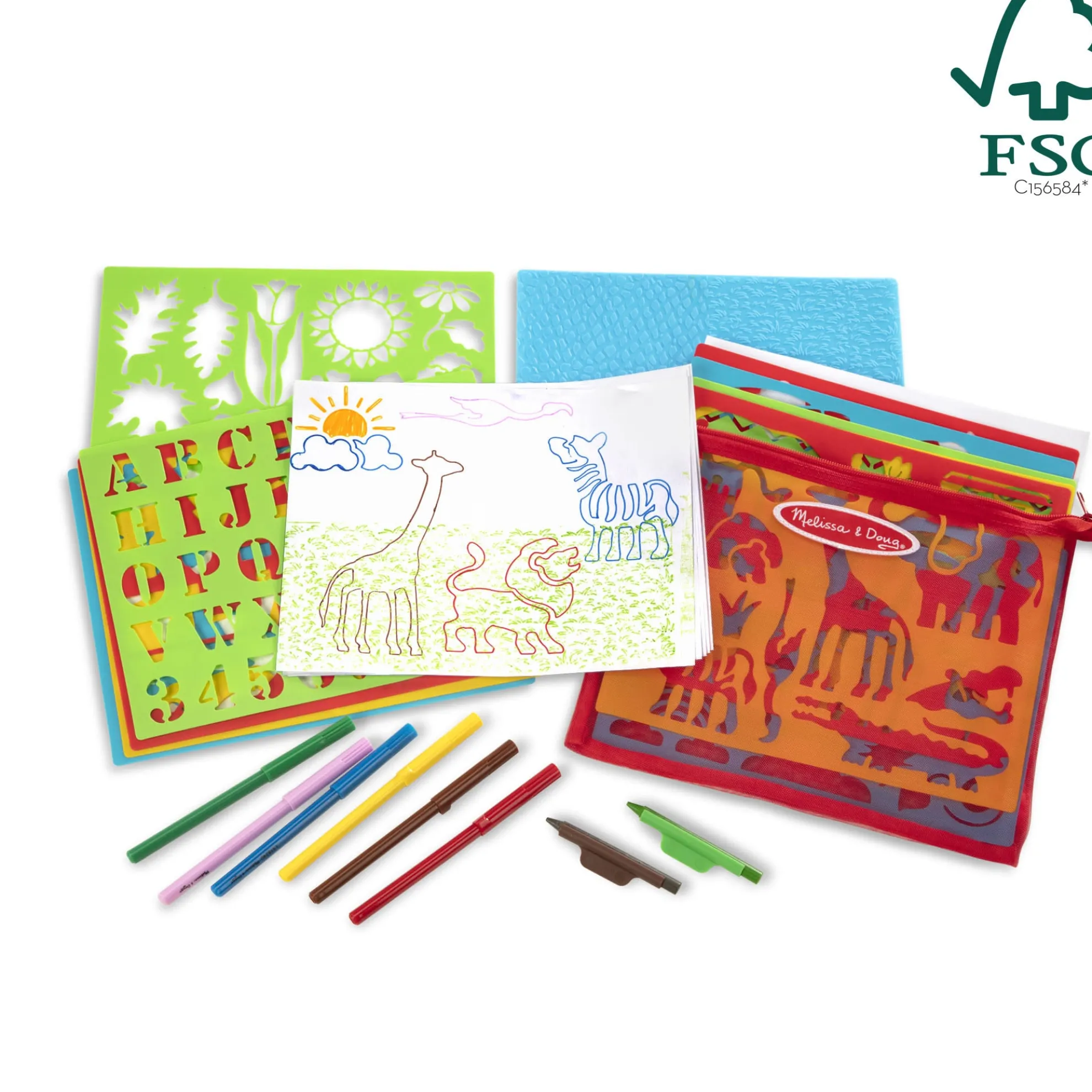 Created by Me! Stencil Art Activity Kit