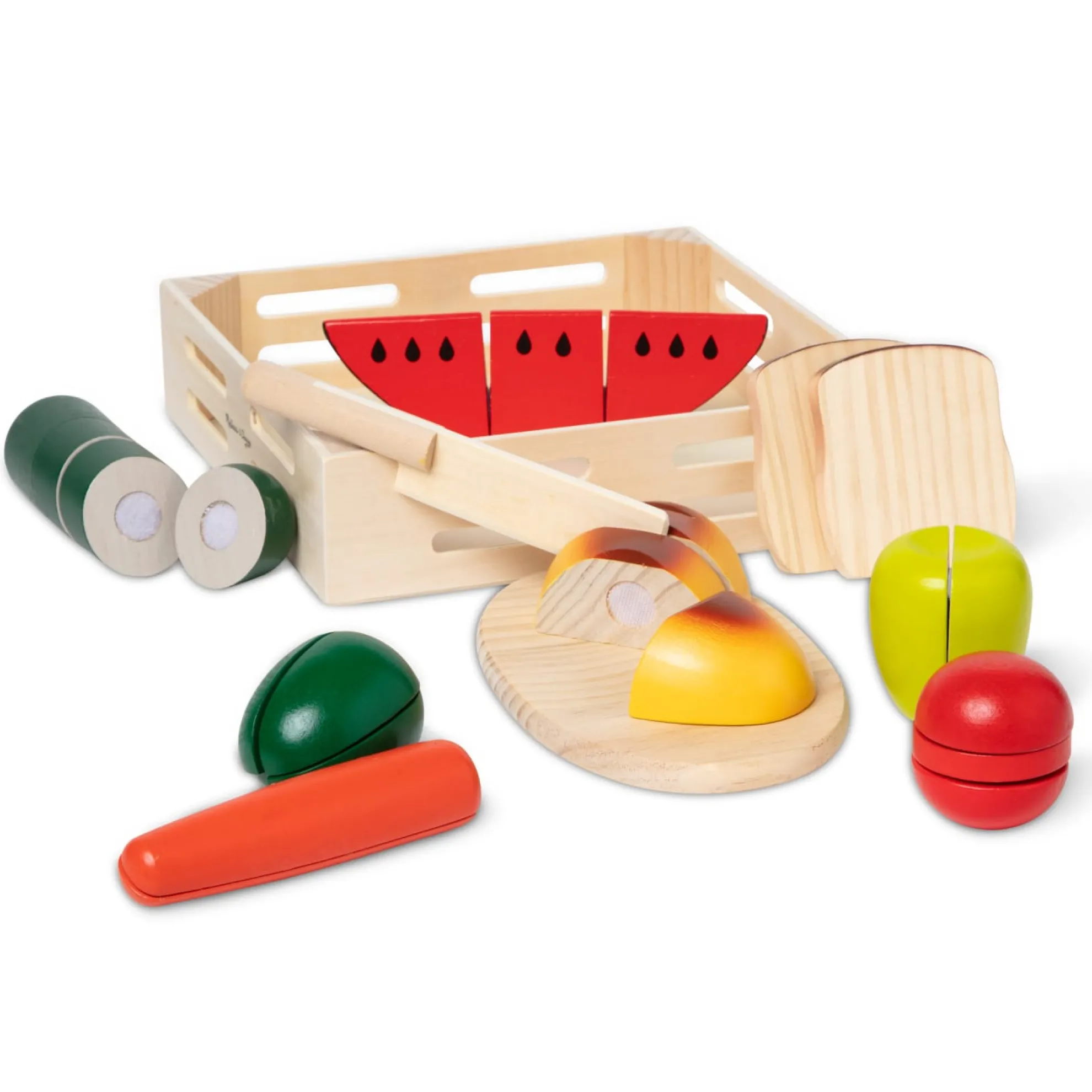 Cutting Food - Wooden Play Food