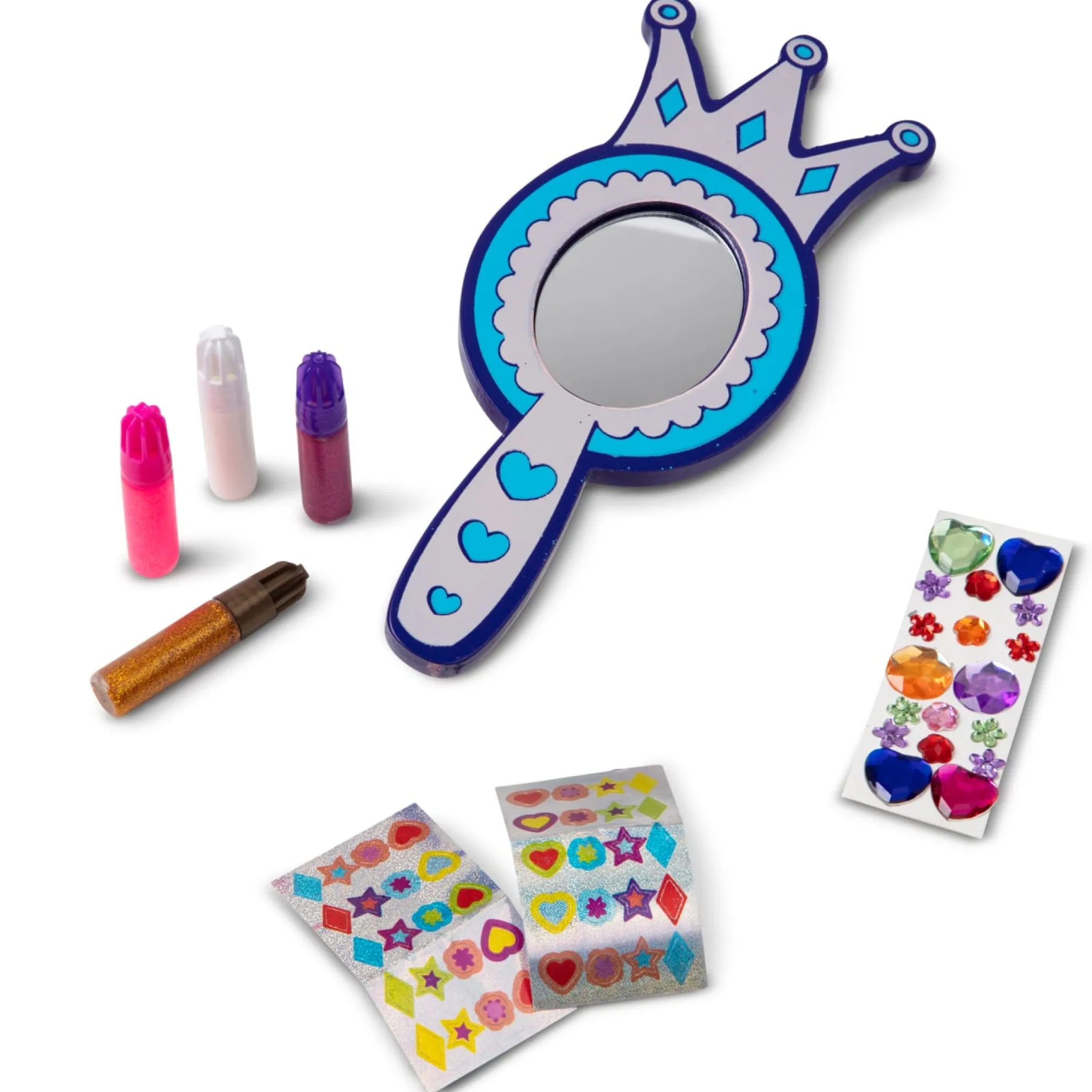 Decorate-Your-Own Wooden Princess Mirror