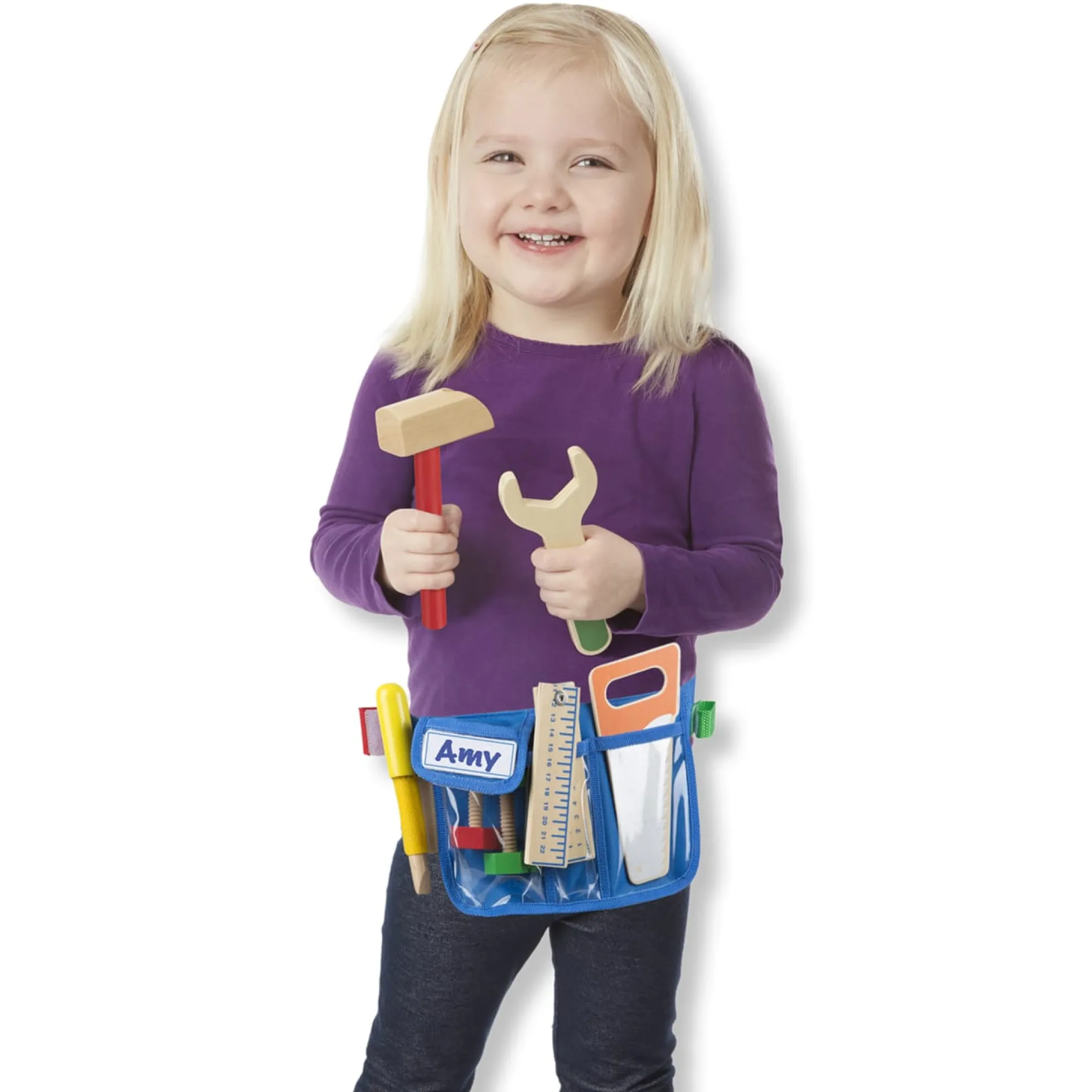 Deluxe Wooden Tool Belt Set