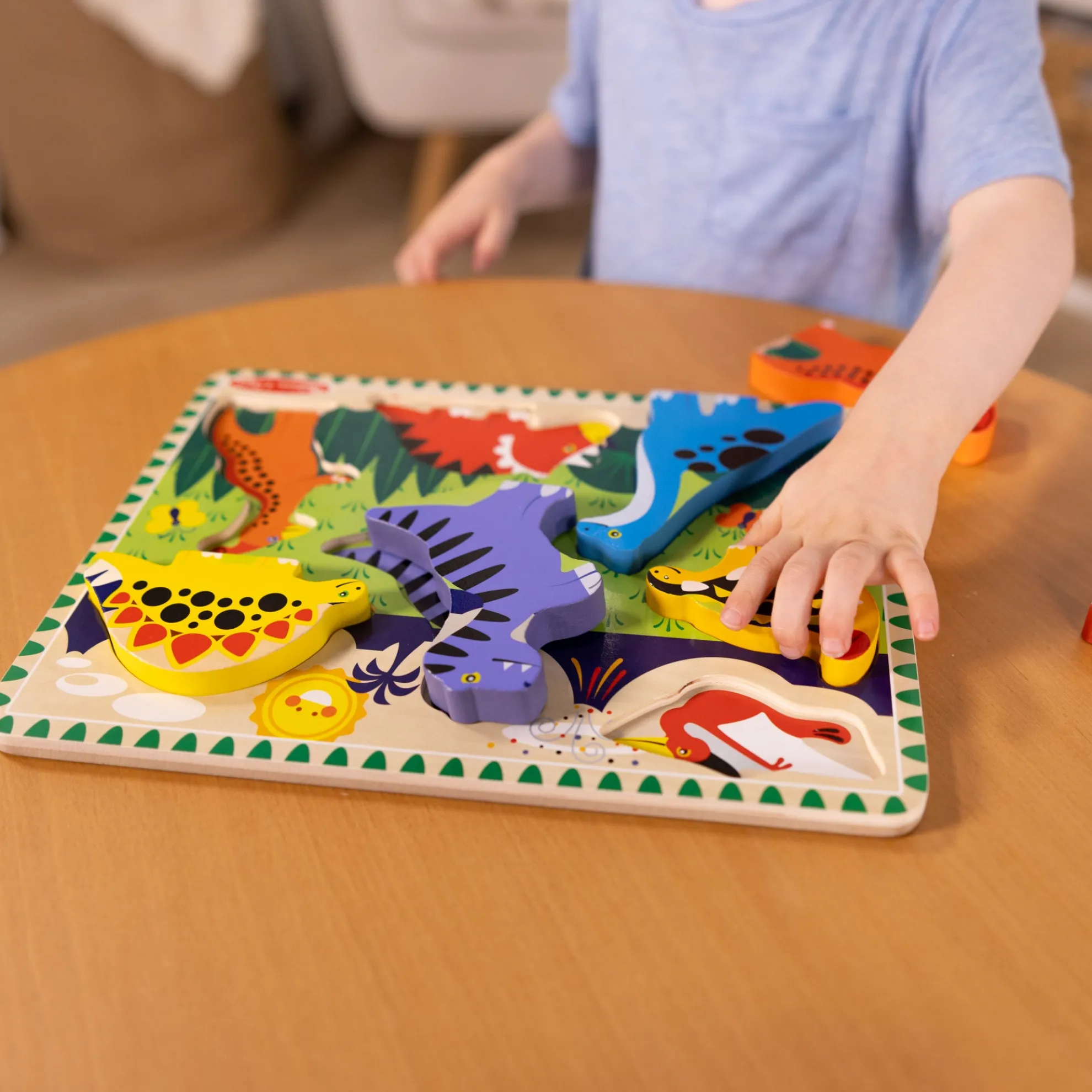 Dinosaurs Chunky Puzzle - 7 Pieces