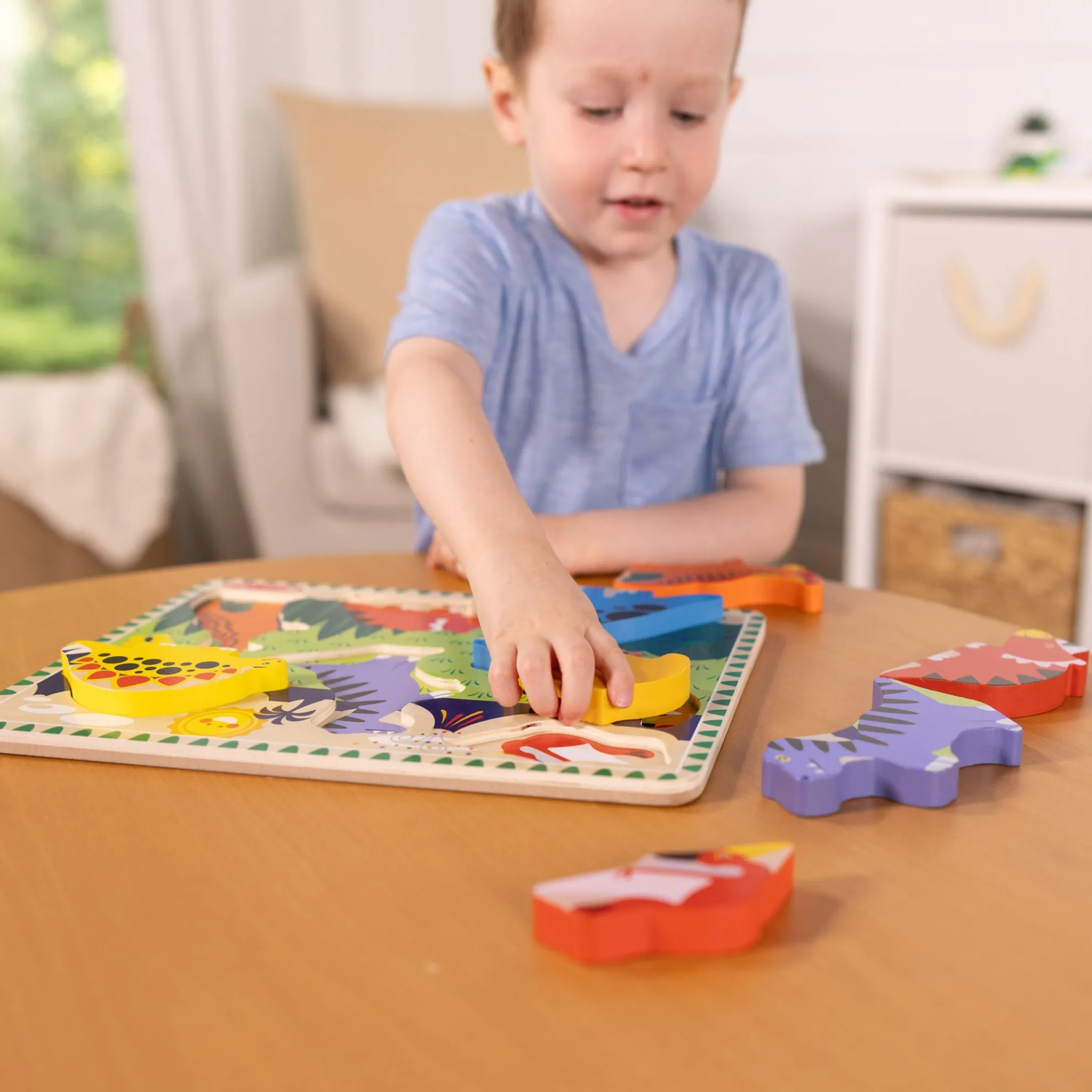 Dinosaurs Chunky Puzzle - 7 Pieces