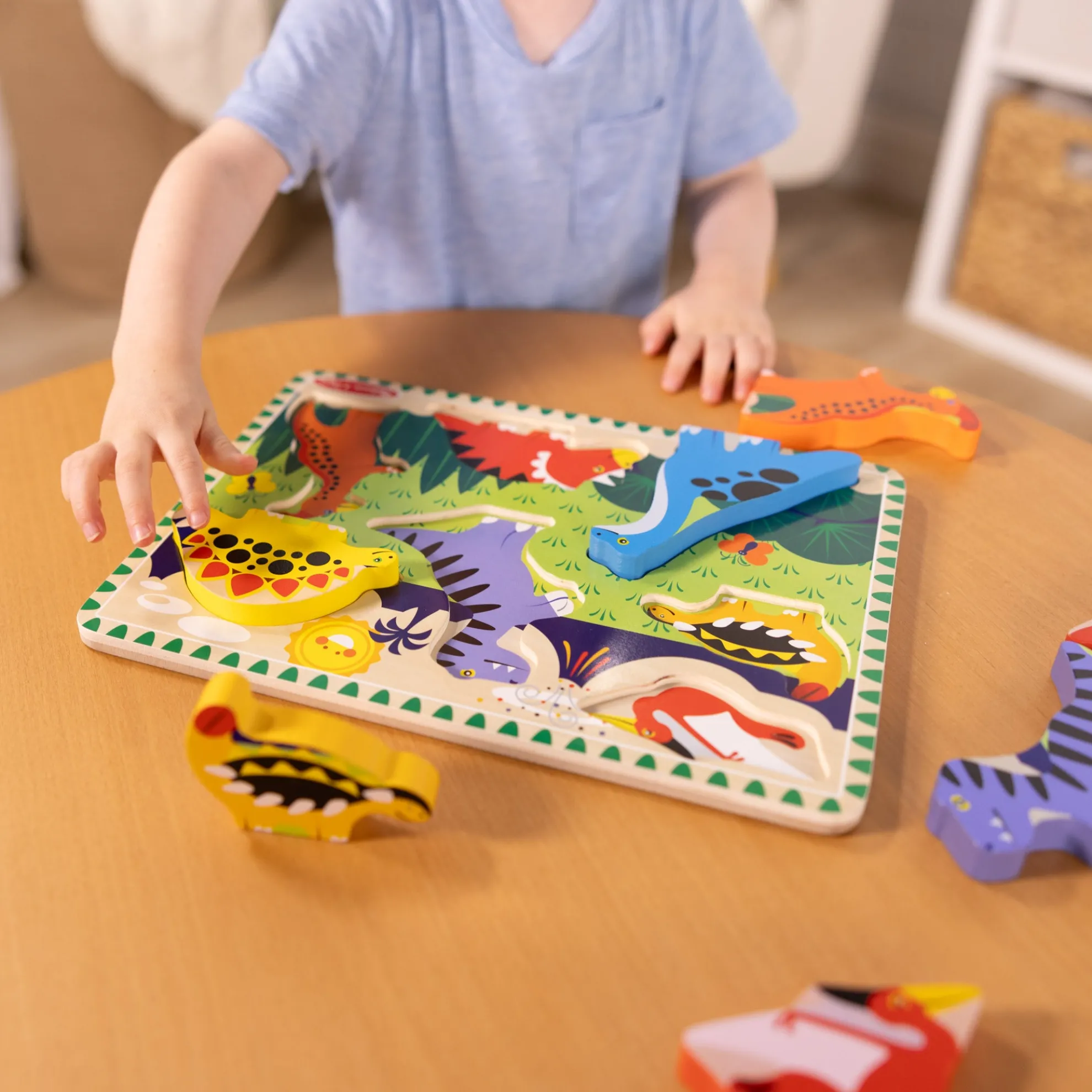 Dinosaurs Chunky Puzzle - 7 Pieces