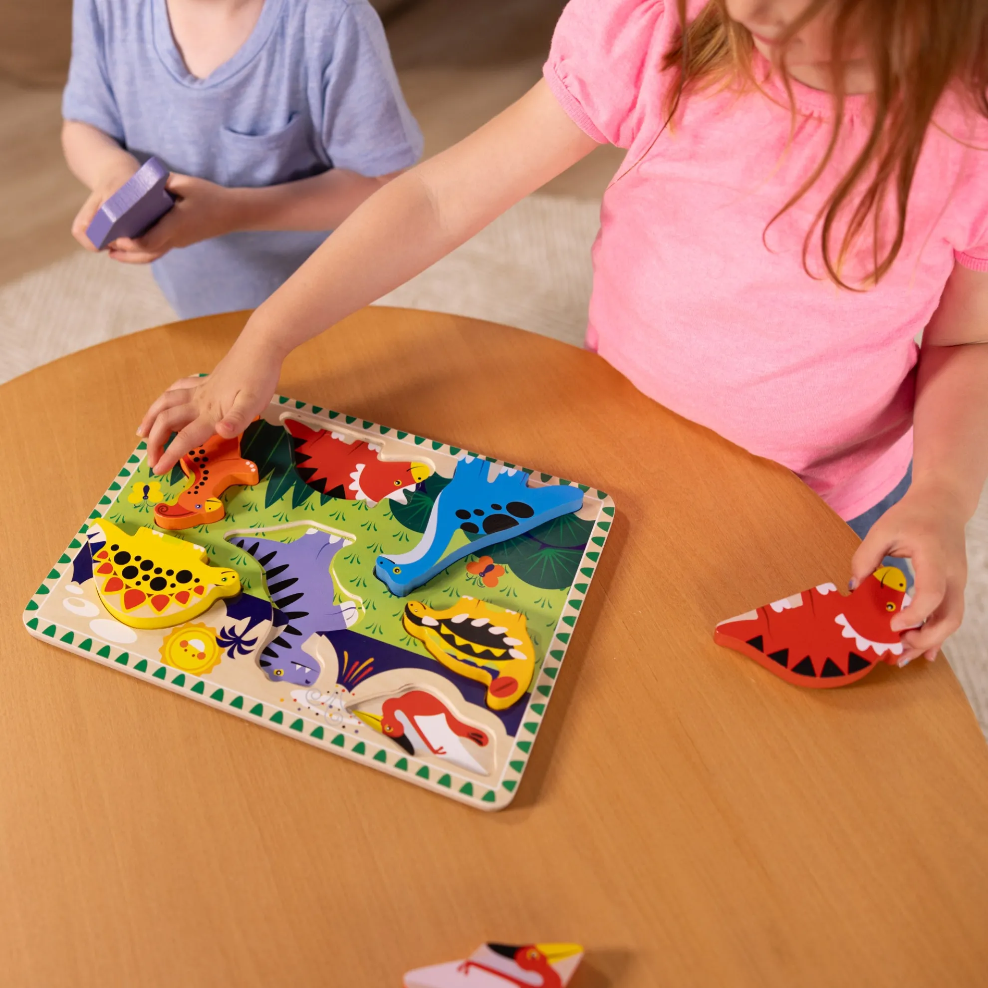 Dinosaurs Chunky Puzzle - 7 Pieces