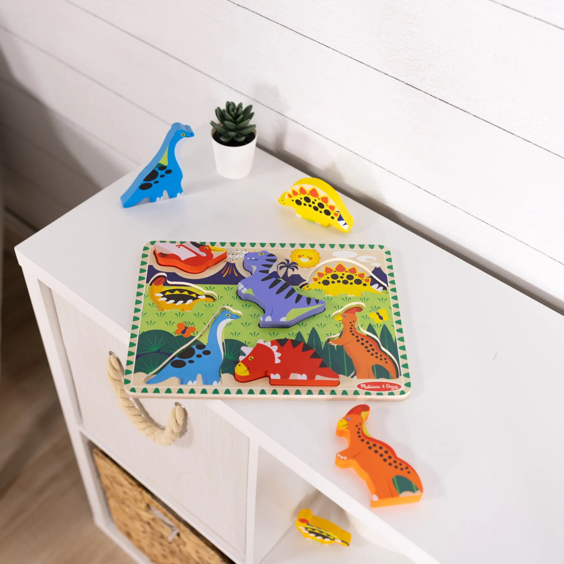 Dinosaurs Chunky Puzzle - 7 Pieces