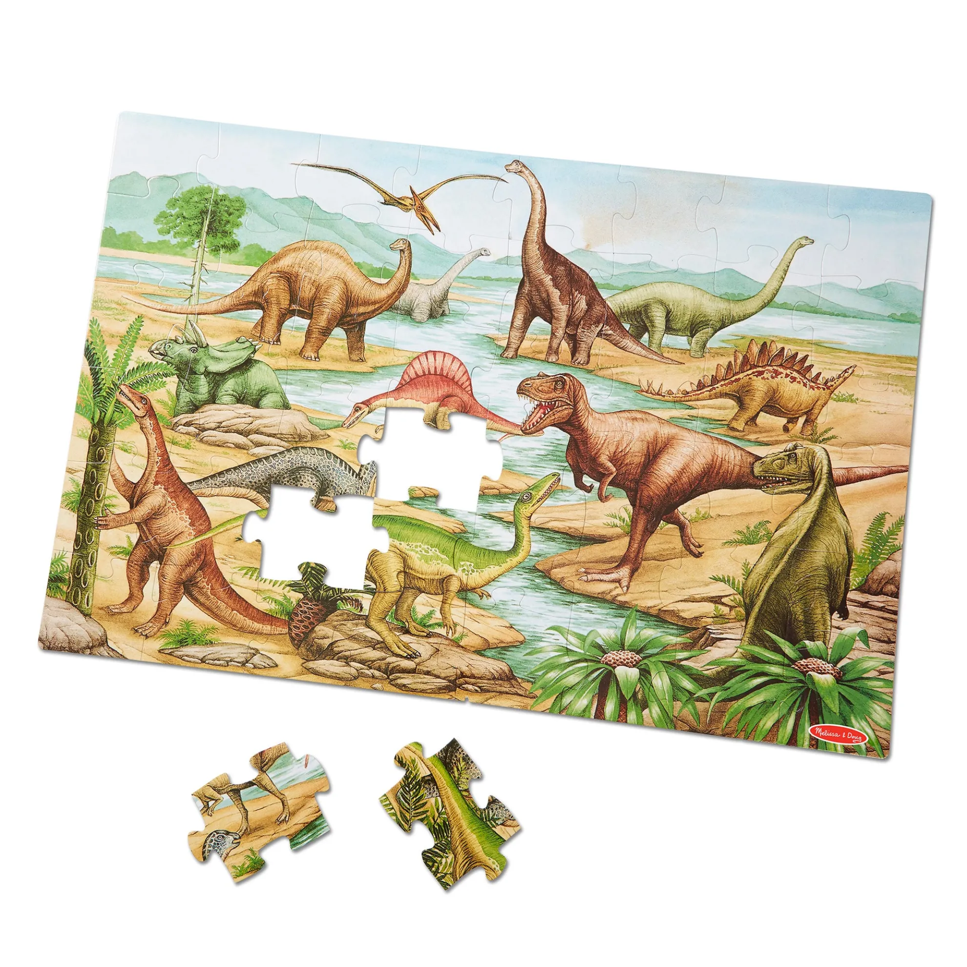 Dinosaurs Floor Puzzle - 48 Pieces