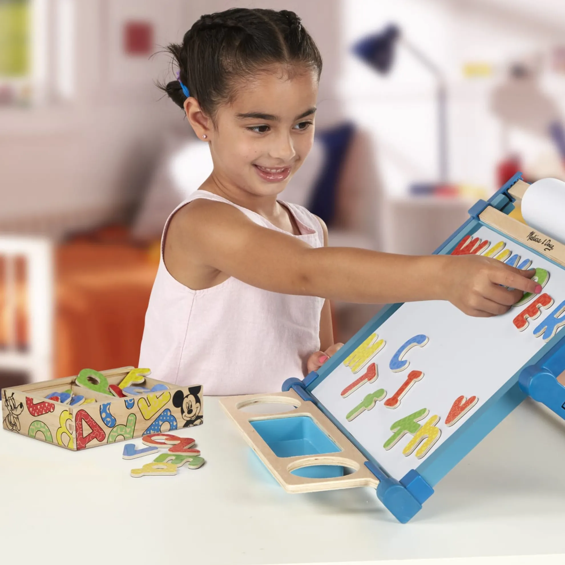 Disney Mickey & Friends Wooden Alphabet Magnets