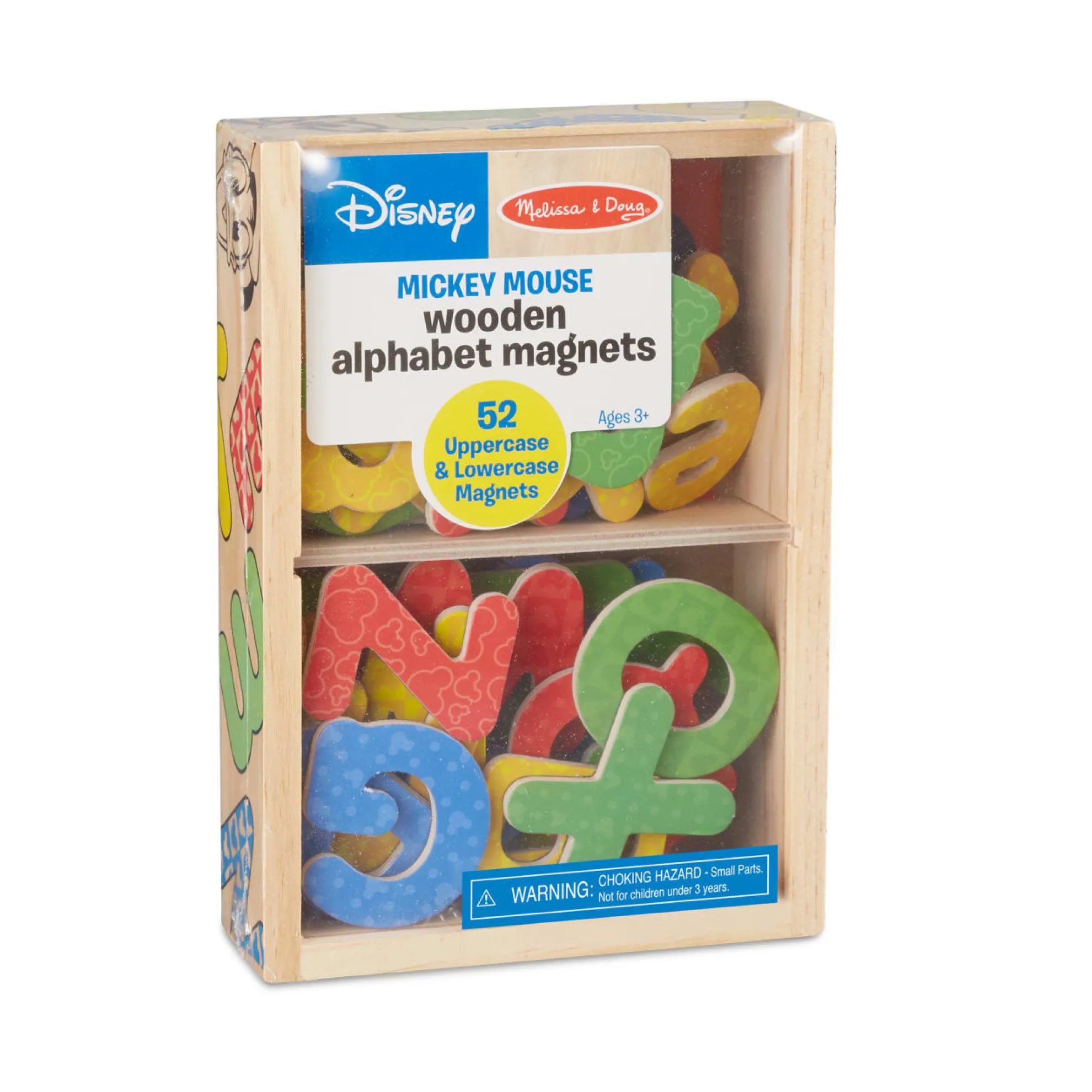 Disney Mickey & Friends Wooden Alphabet Magnets