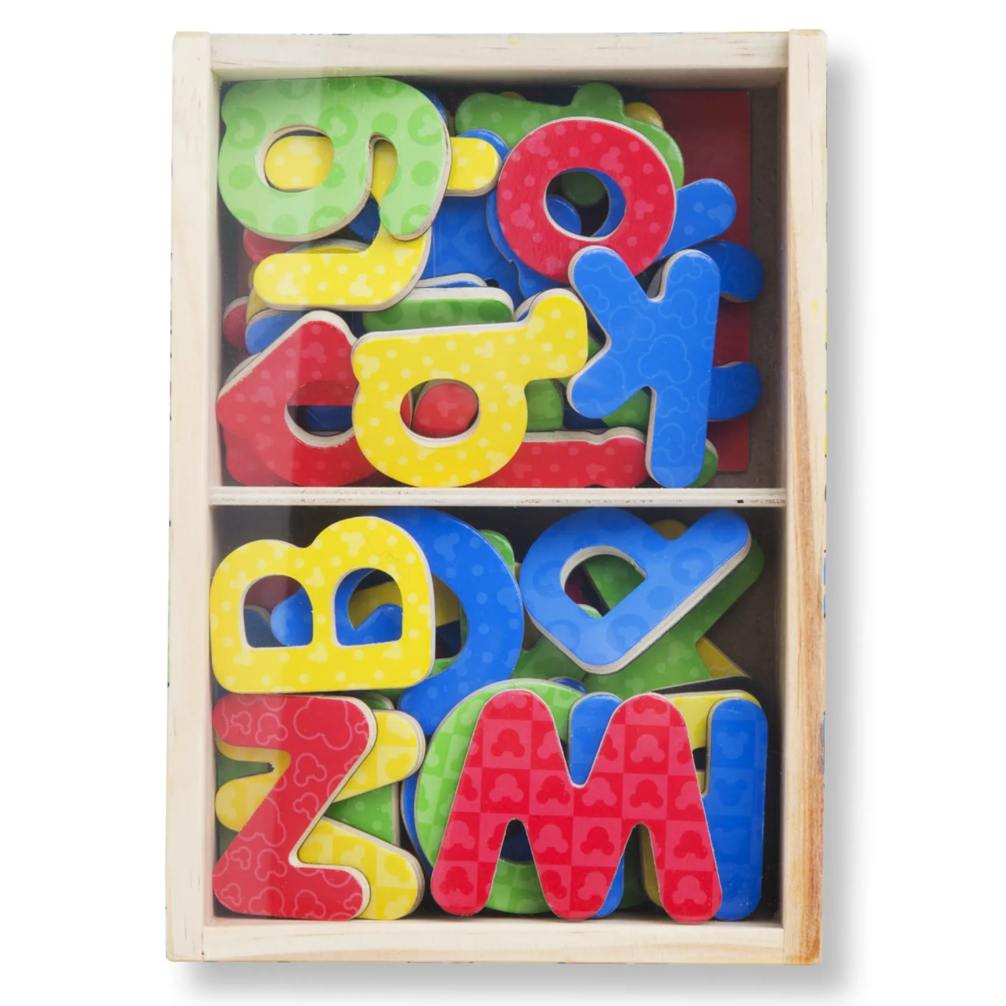 Disney Mickey & Friends Wooden Alphabet Magnets