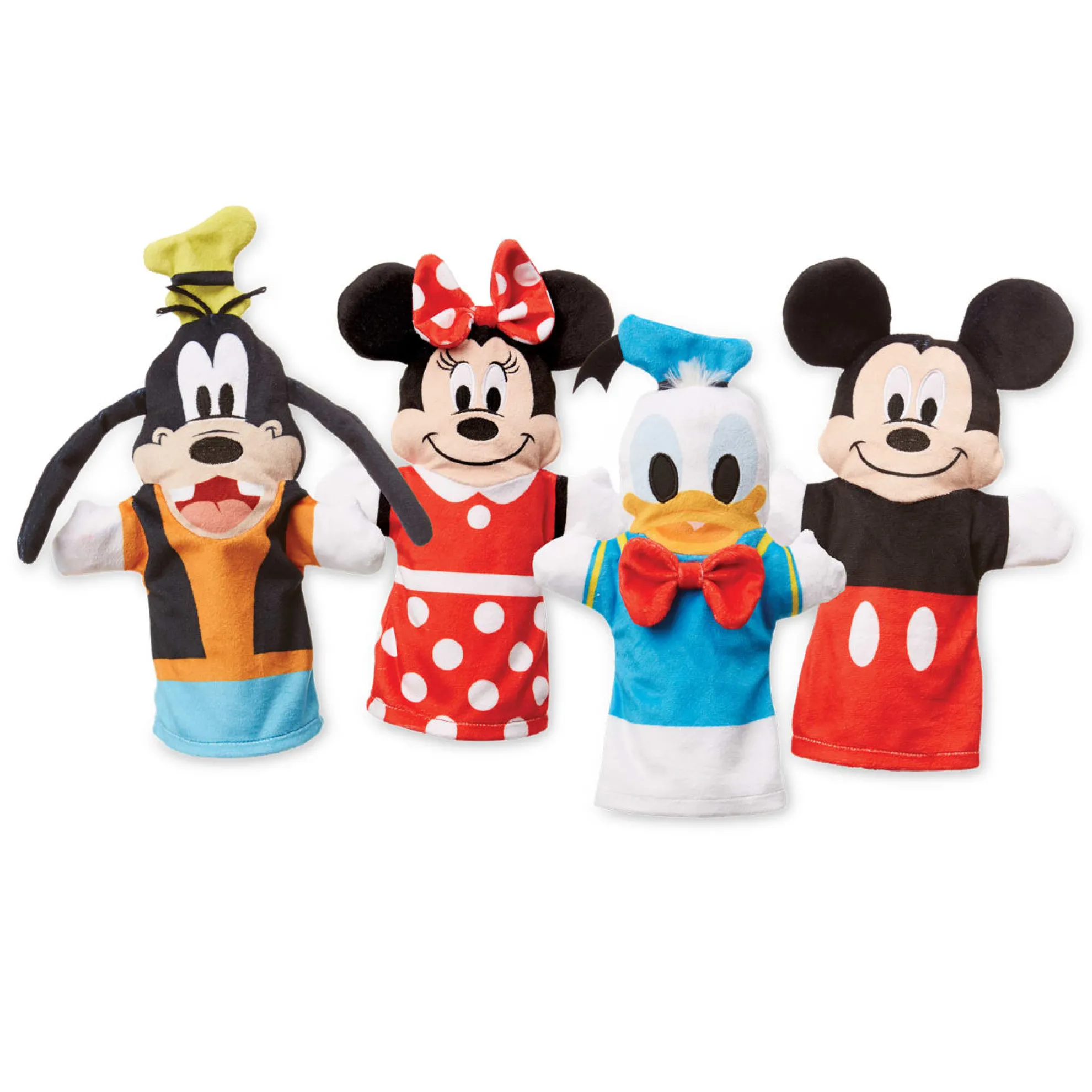 Disney Mickey Mouse & Friends Soft & Cuddly Hand Puppets