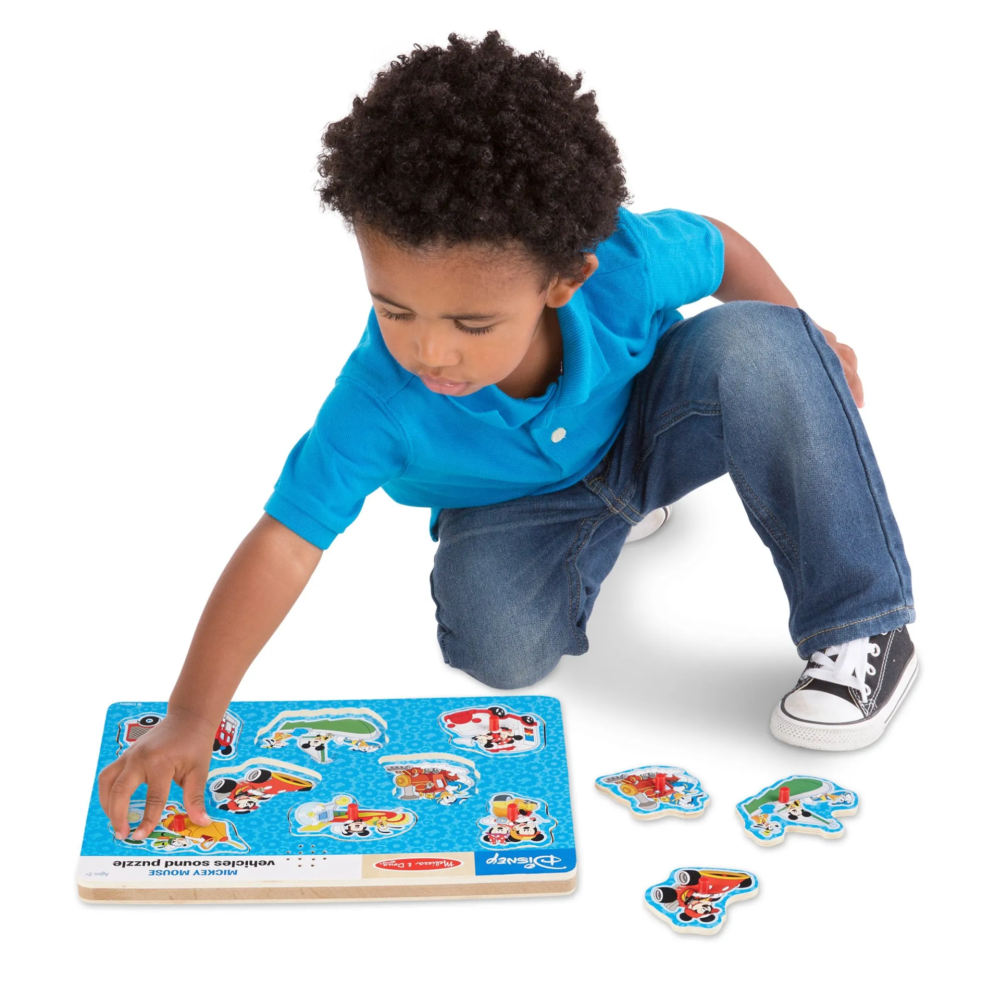 Disney Mickey Mouse & Friends Vehicles Sound Puzzle - 8 Pieces