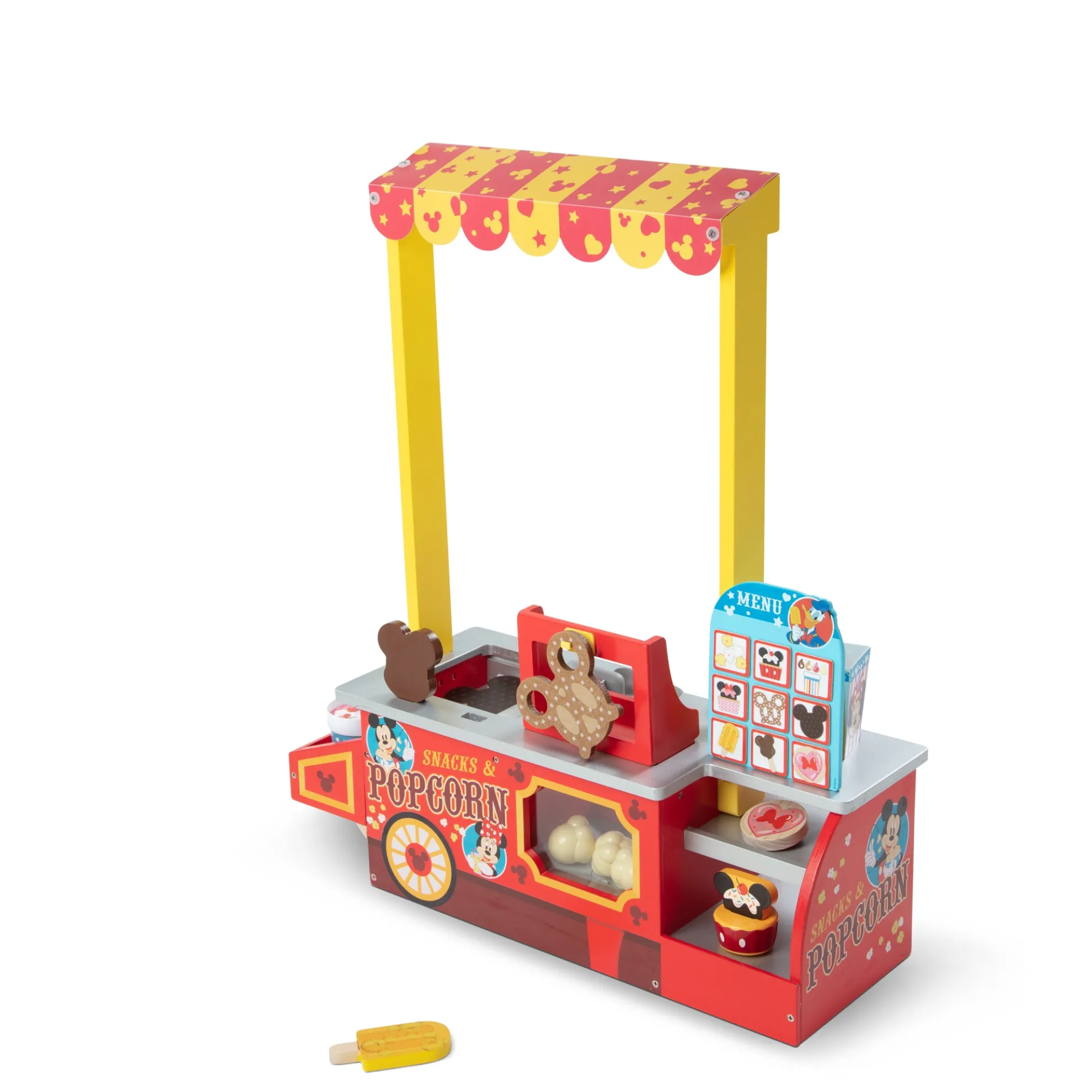 Disney Snacks & Popcorn Wooden Food Counter