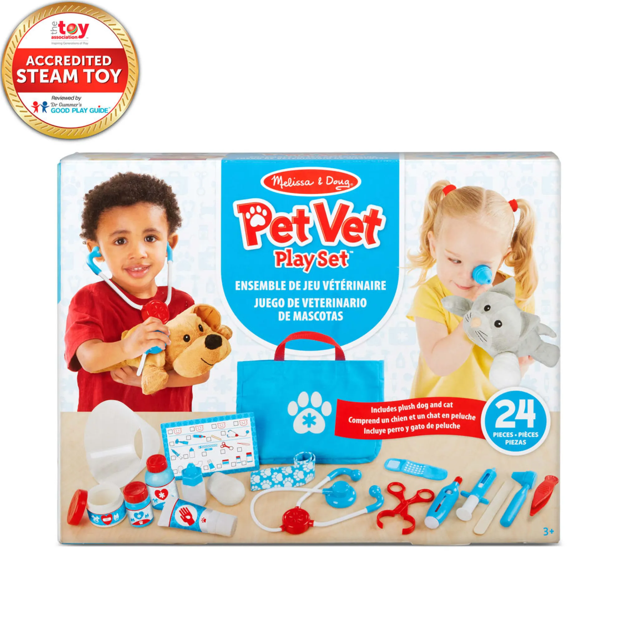 Examine & Treat Pet Vet Play Set