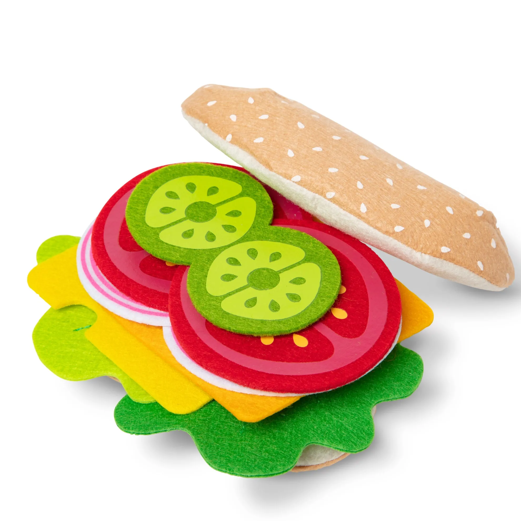 Felt Food Sandwich Play Set