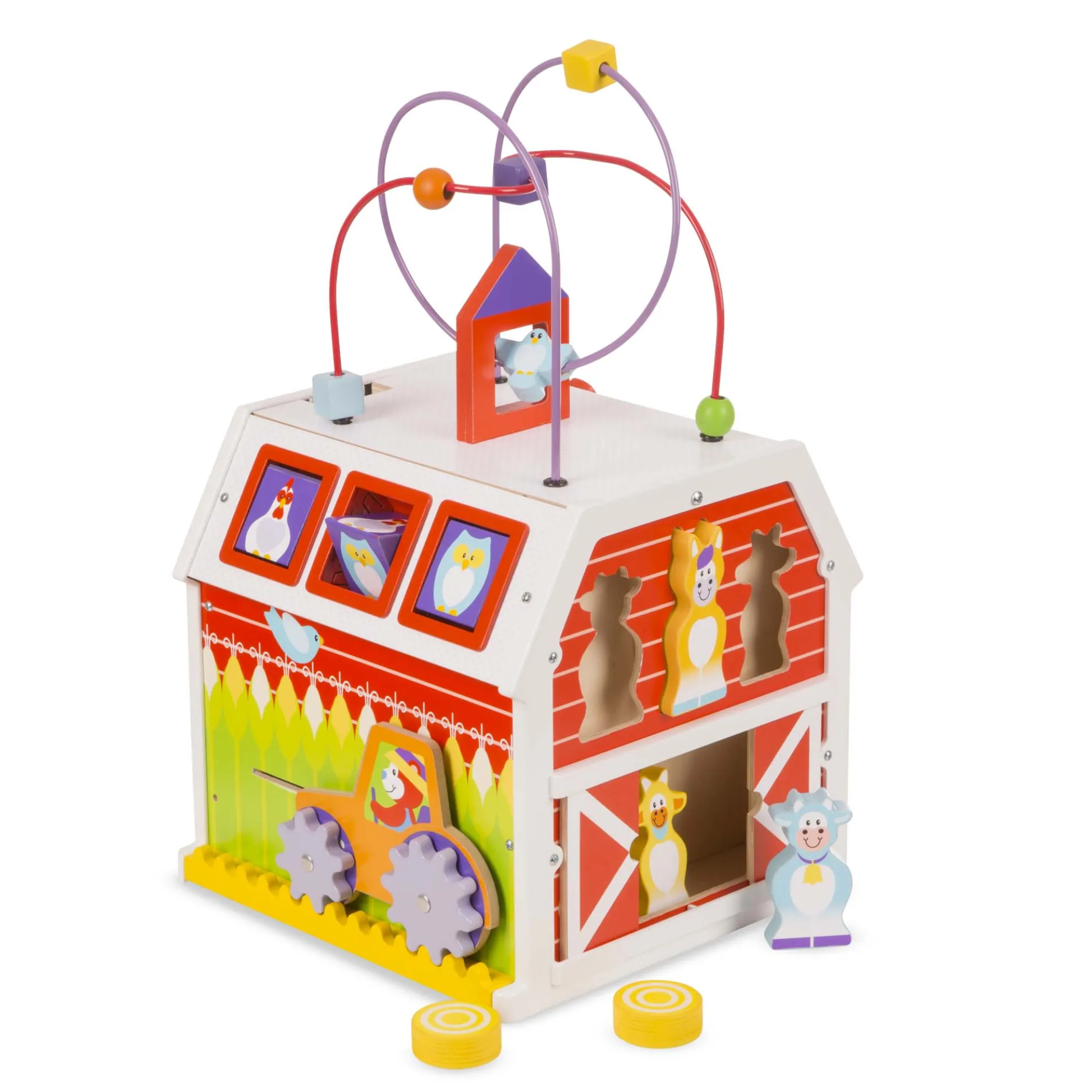 First Play Slide, Sort & Roll Activity Barn