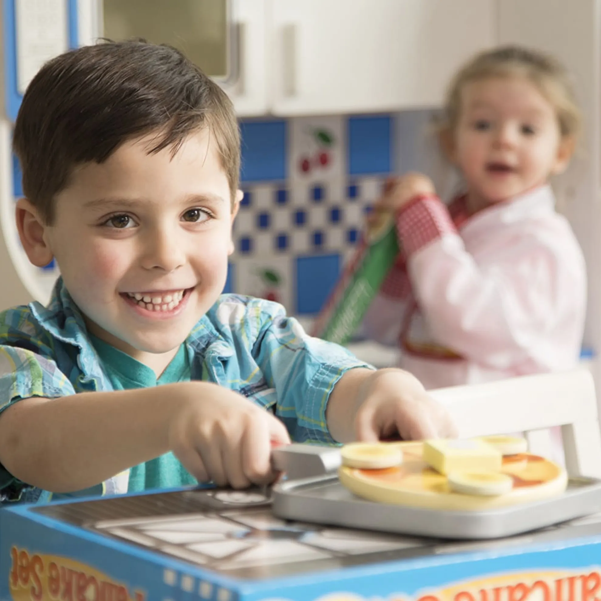 Flip & Serve Pancake Set - Wooden Play Food