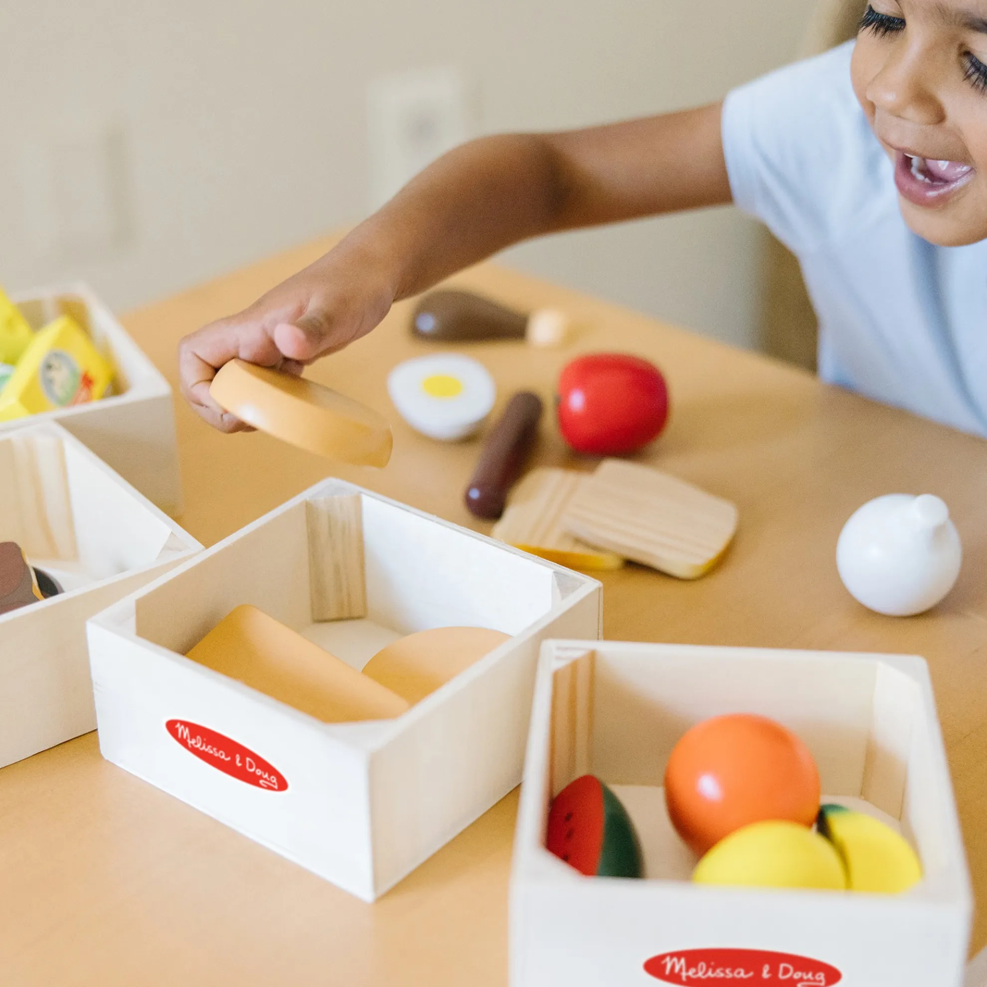 Food Groups - Wooden Play Food
