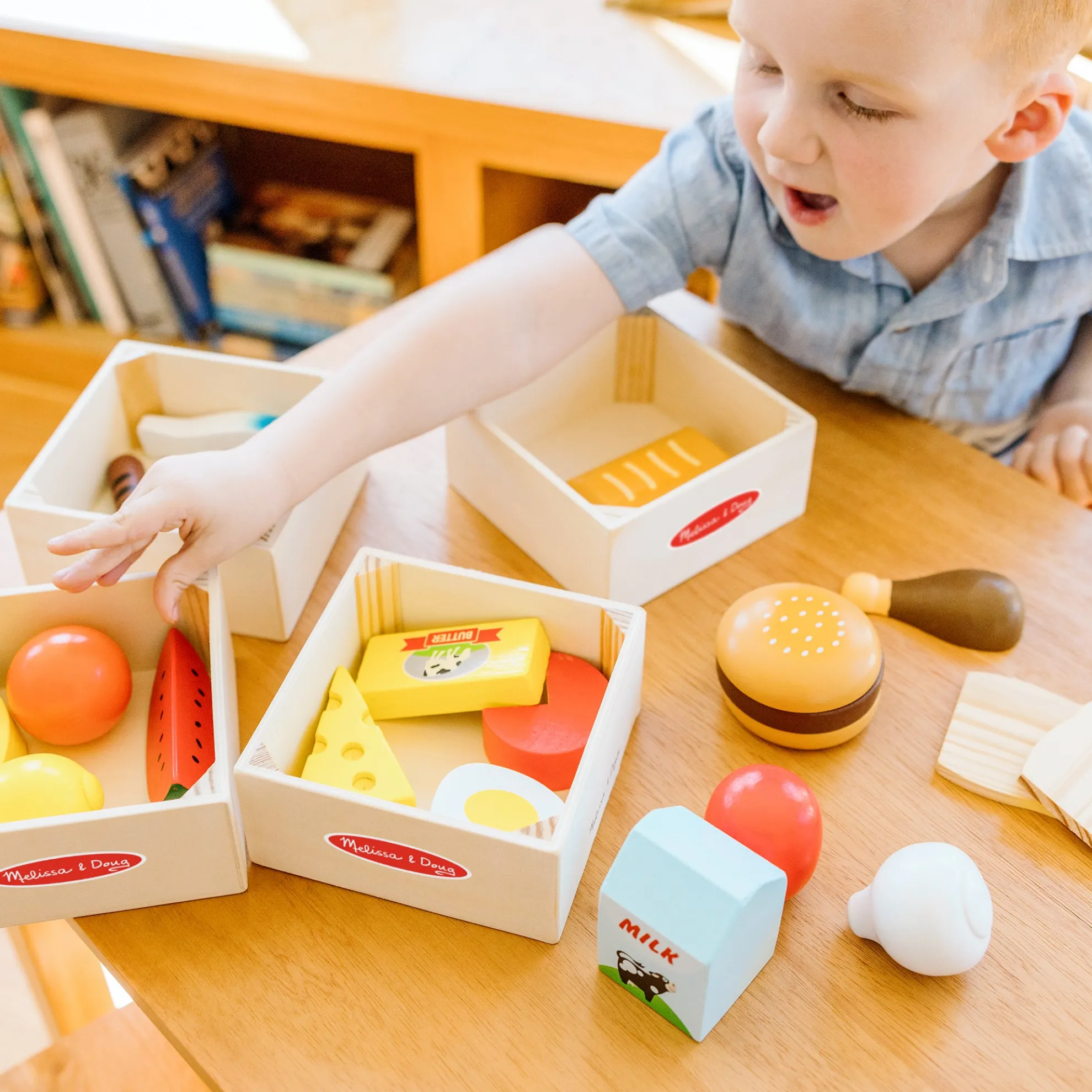 Food Groups - Wooden Play Food