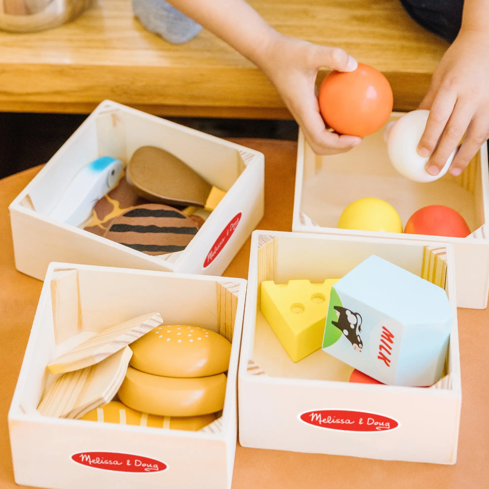 Food Groups - Wooden Play Food