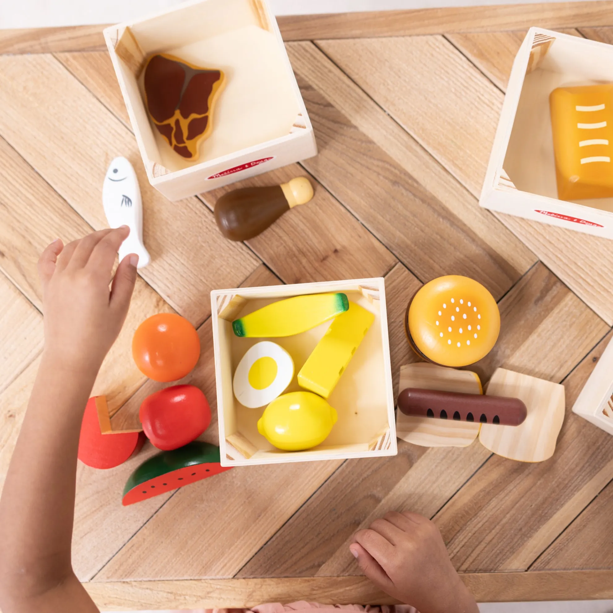 Food Groups - Wooden Play Food