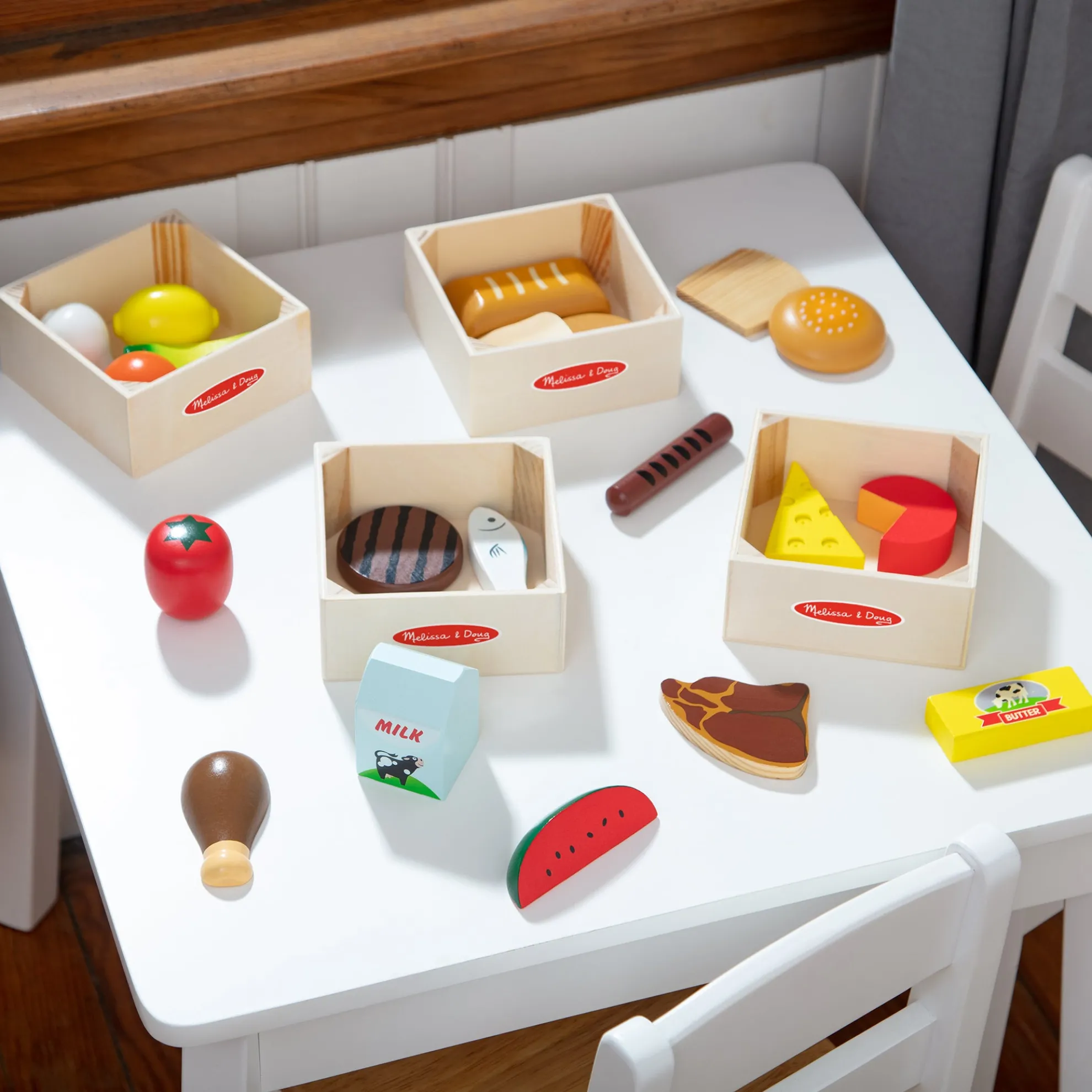 Food Groups - Wooden Play Food