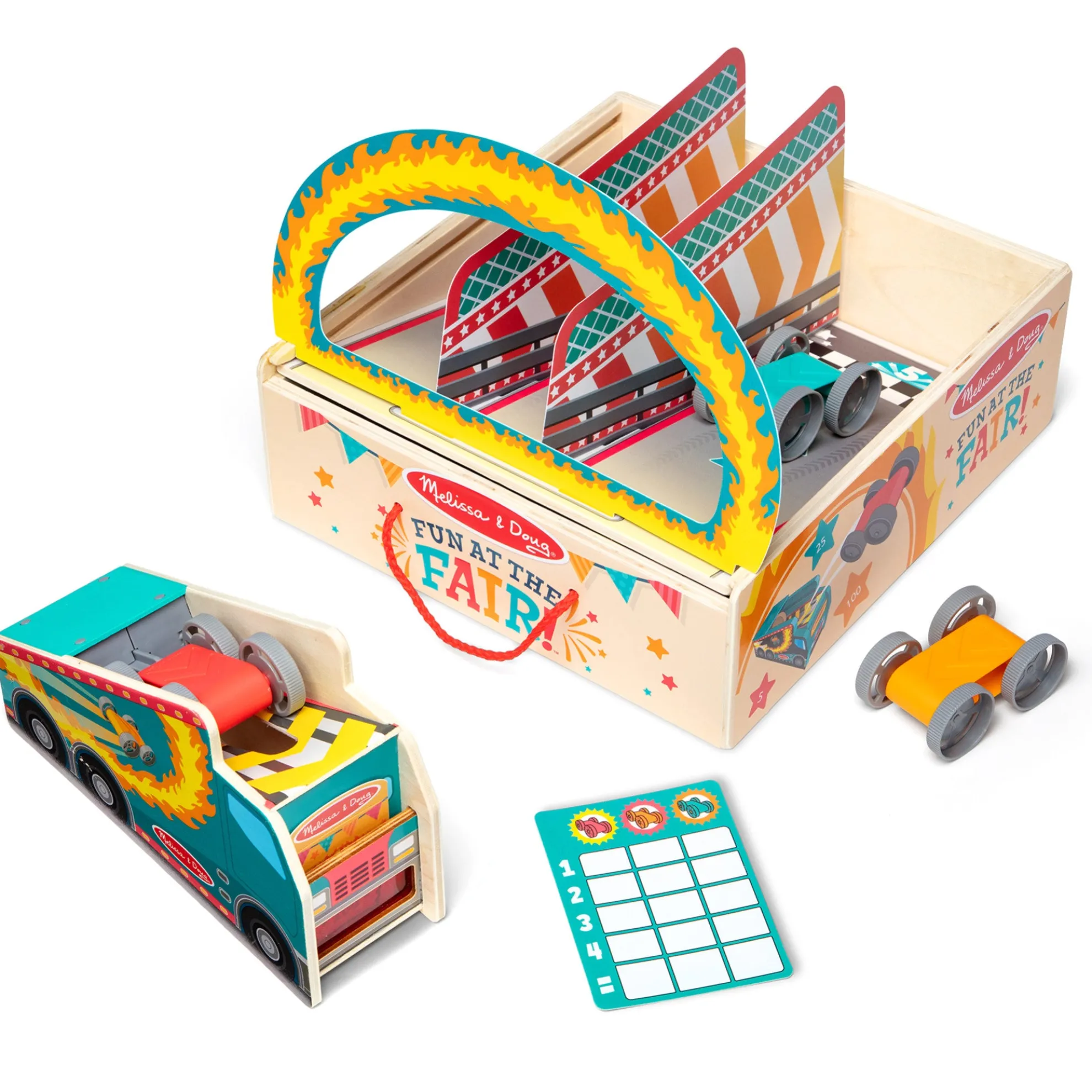 Fun at the Fair! Stunt Cars