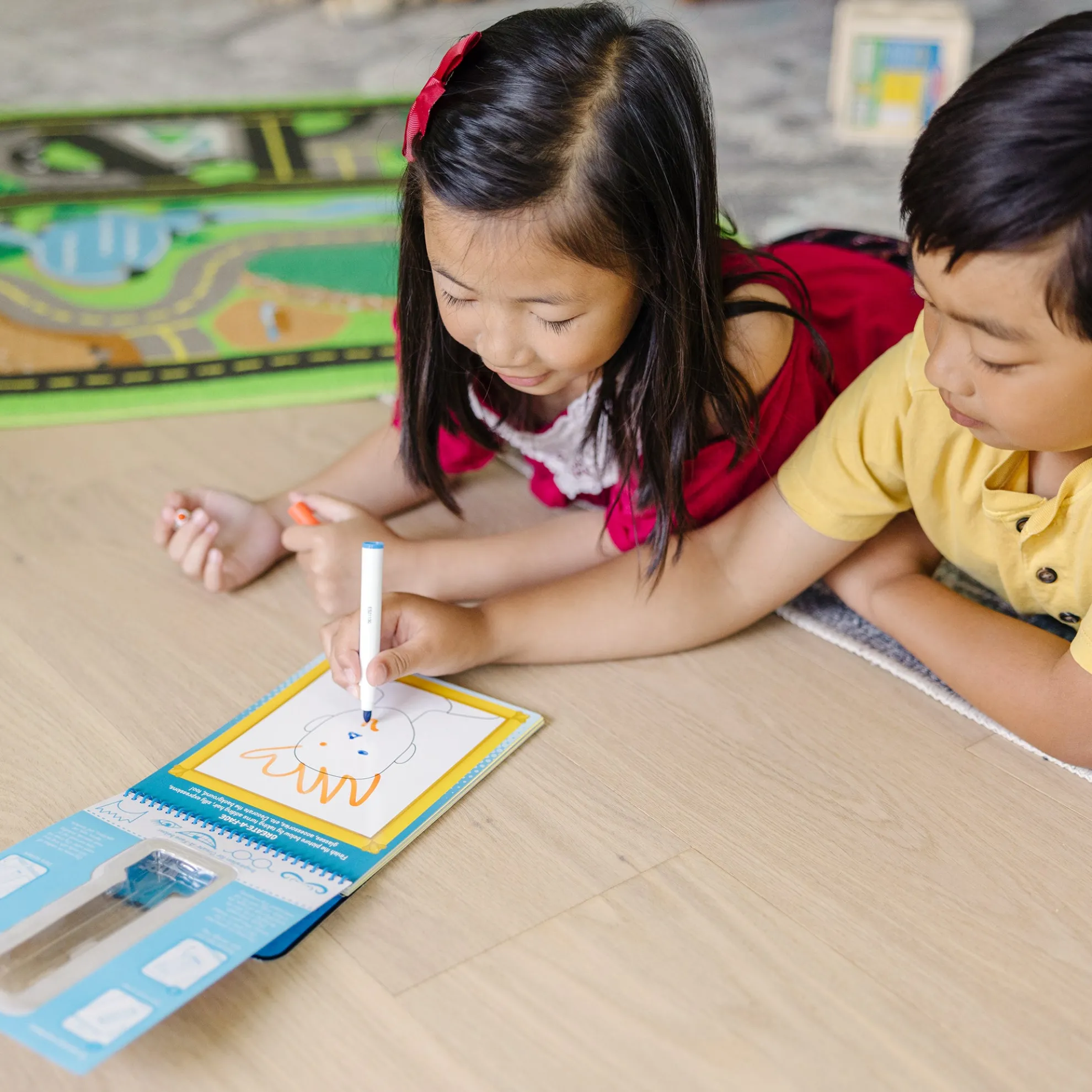 Game On! Wipe-Off Activity Pad - On the Go Travel Activity