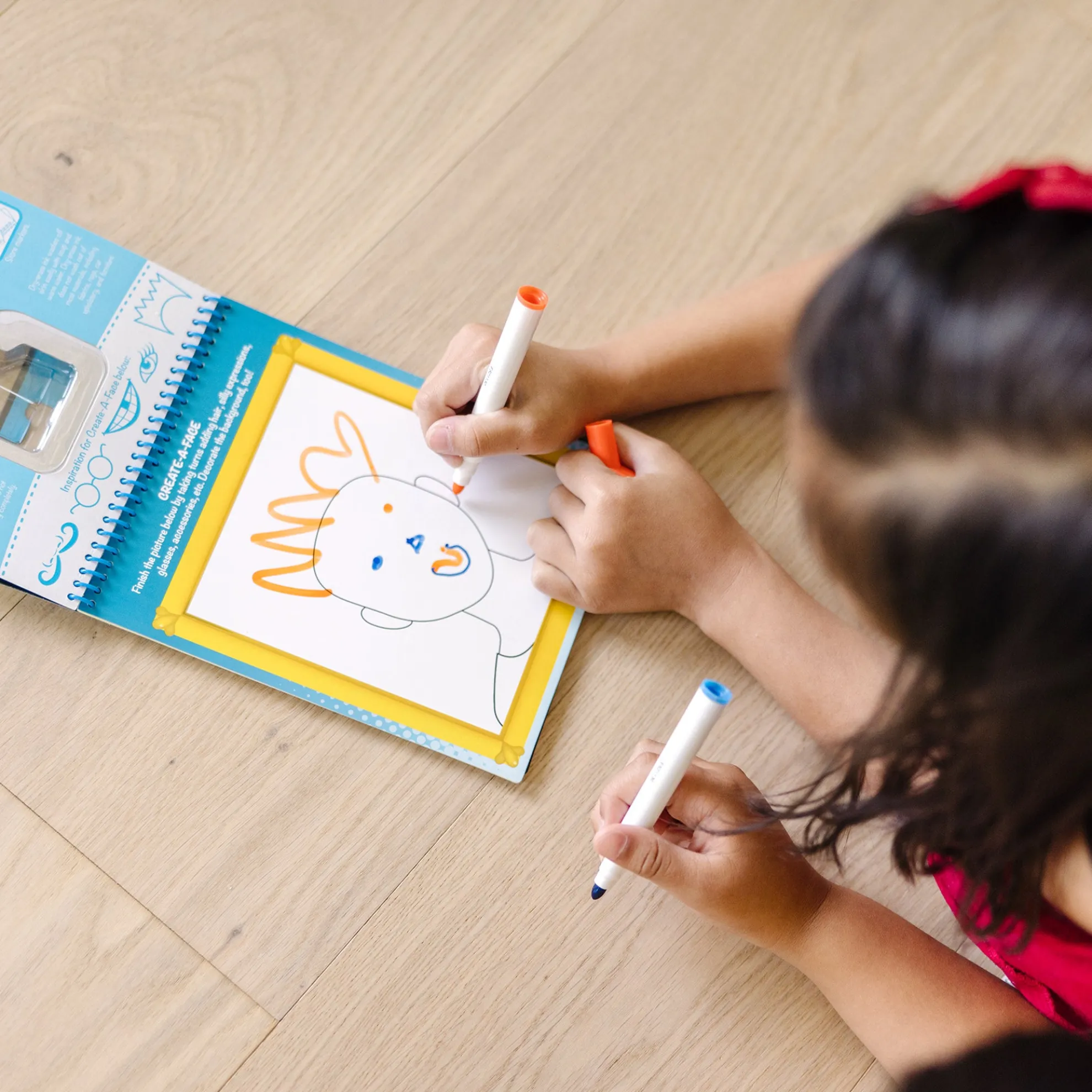 Game On! Wipe-Off Activity Pad - On the Go Travel Activity