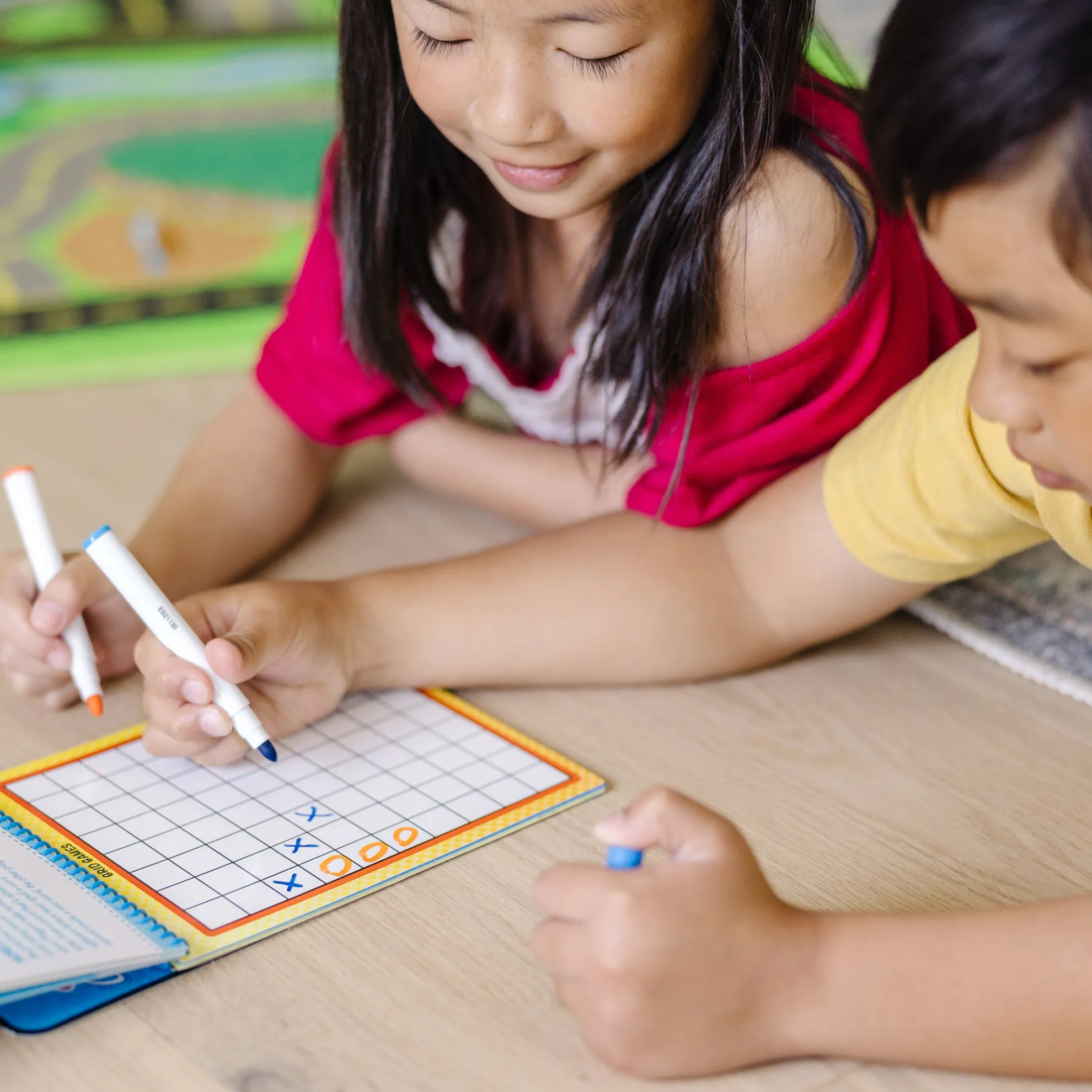 Game On! Wipe-Off Activity Pad - On the Go Travel Activity