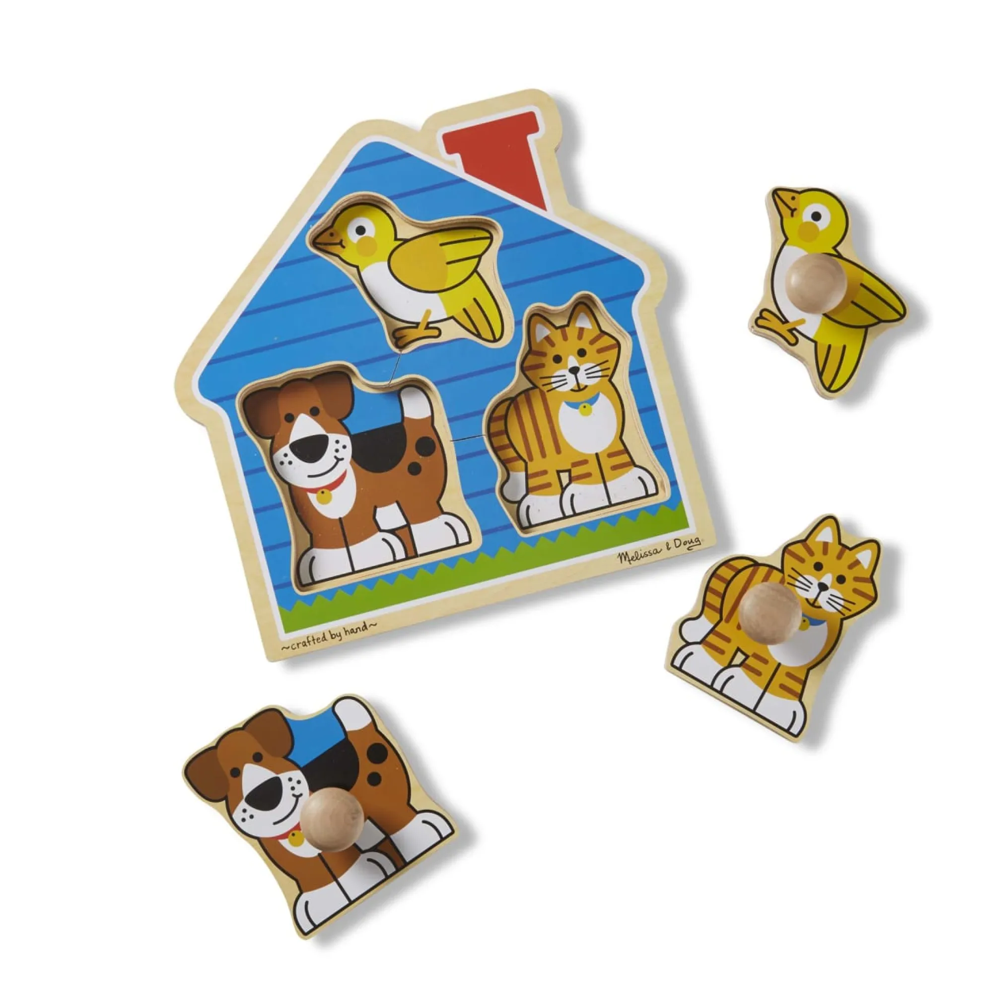 House Pets Jumbo Knob Puzzle - 3 Pieces