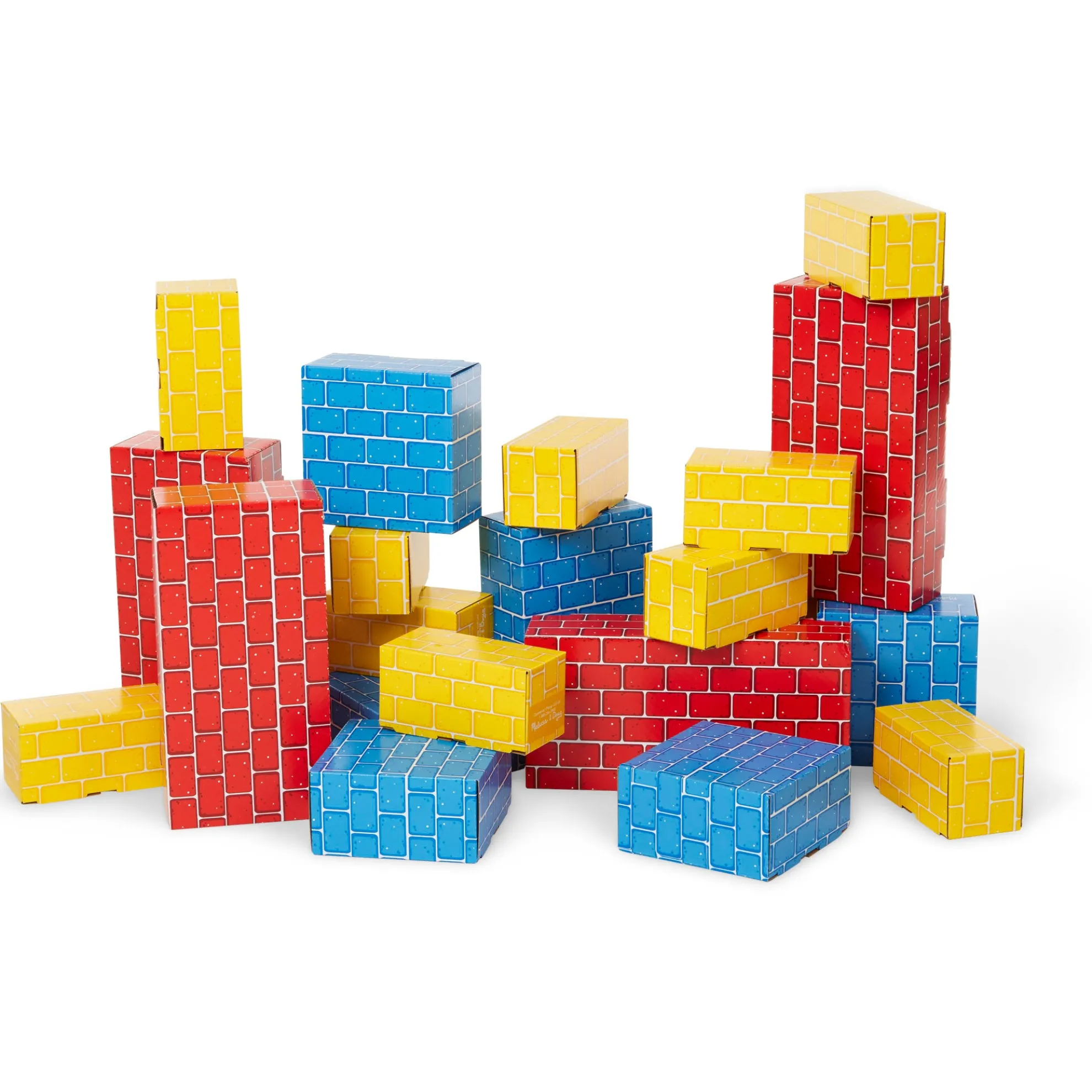 Jumbo Cardboard Blocks - 24 Pieces